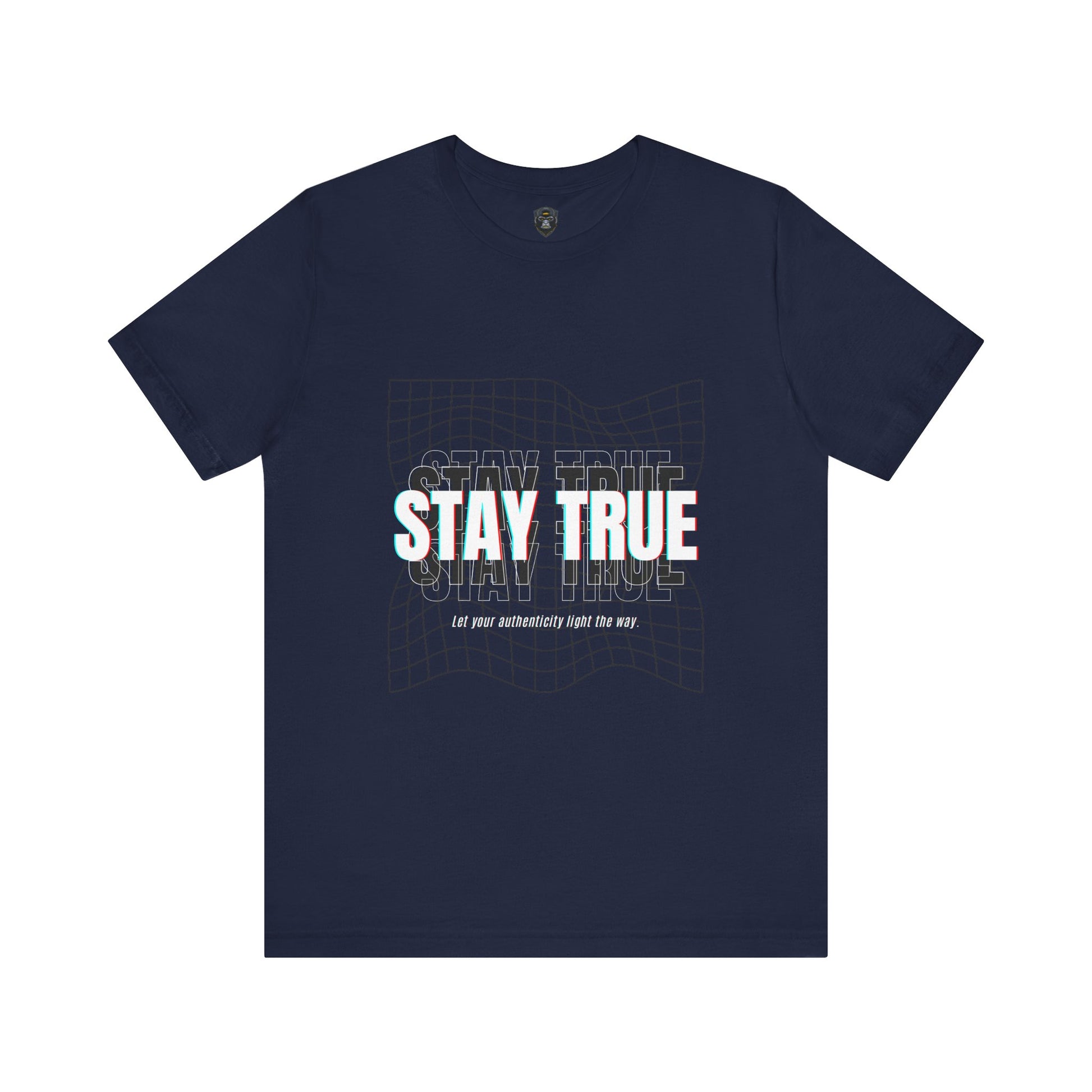 Stay True Jersey Tee, Motivational Graphic Shirt, Trendy Gift for Teens