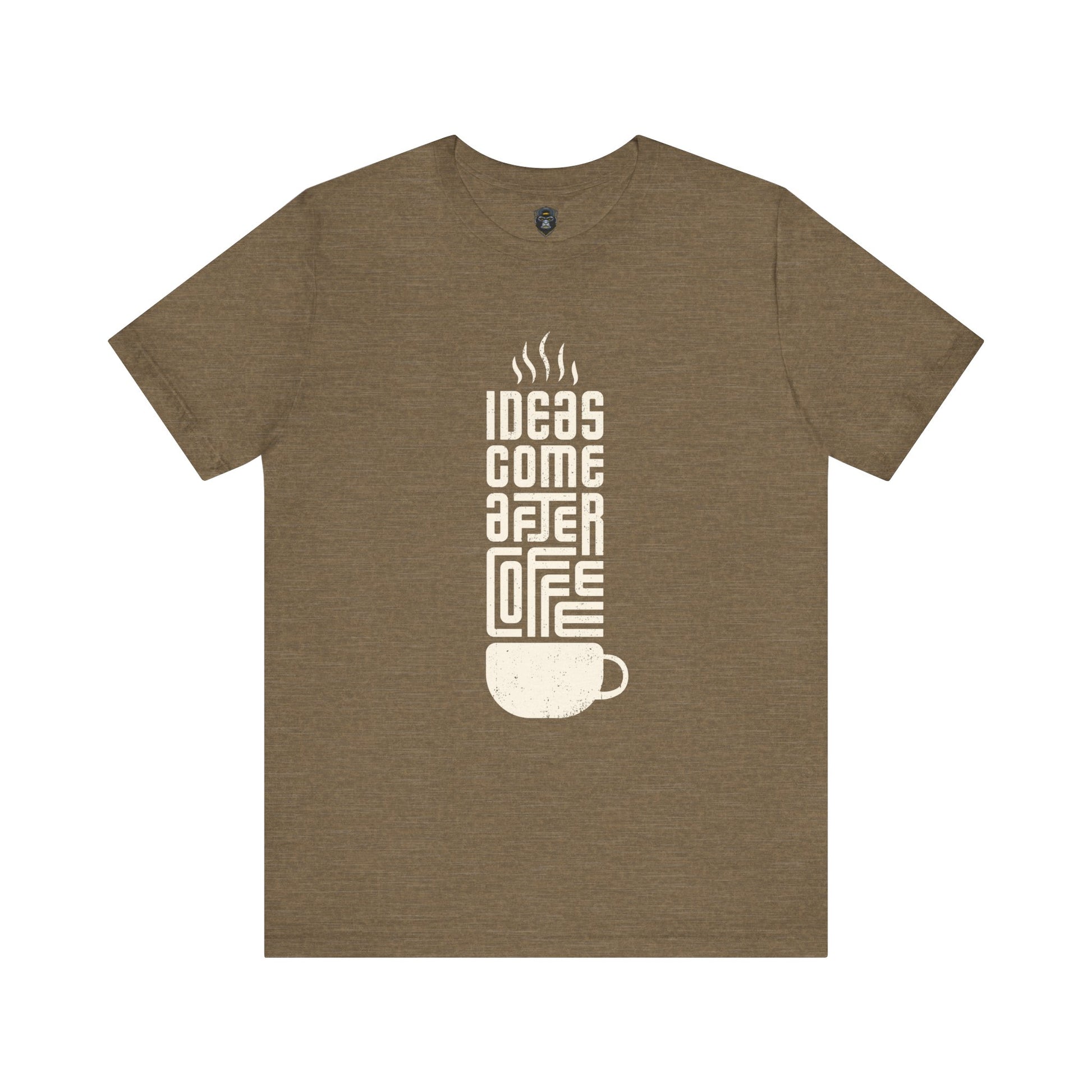 Coffee Inspiration Tee, Funny Coffee Lover Shirt, Gift for Creatives