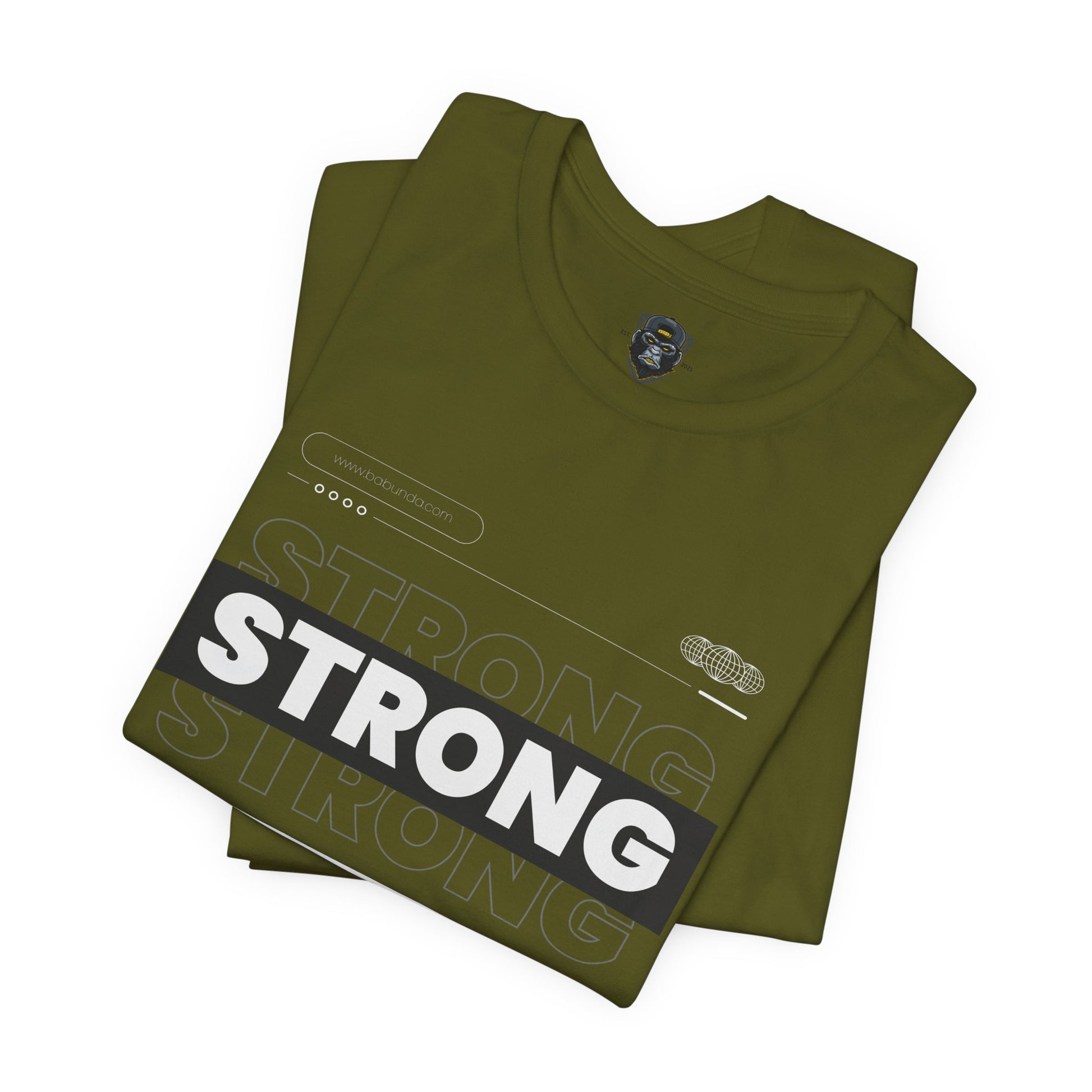 Stylish Motivational Tee for Fitness Lovers, Strong Message T-Shirt, Casual Wear