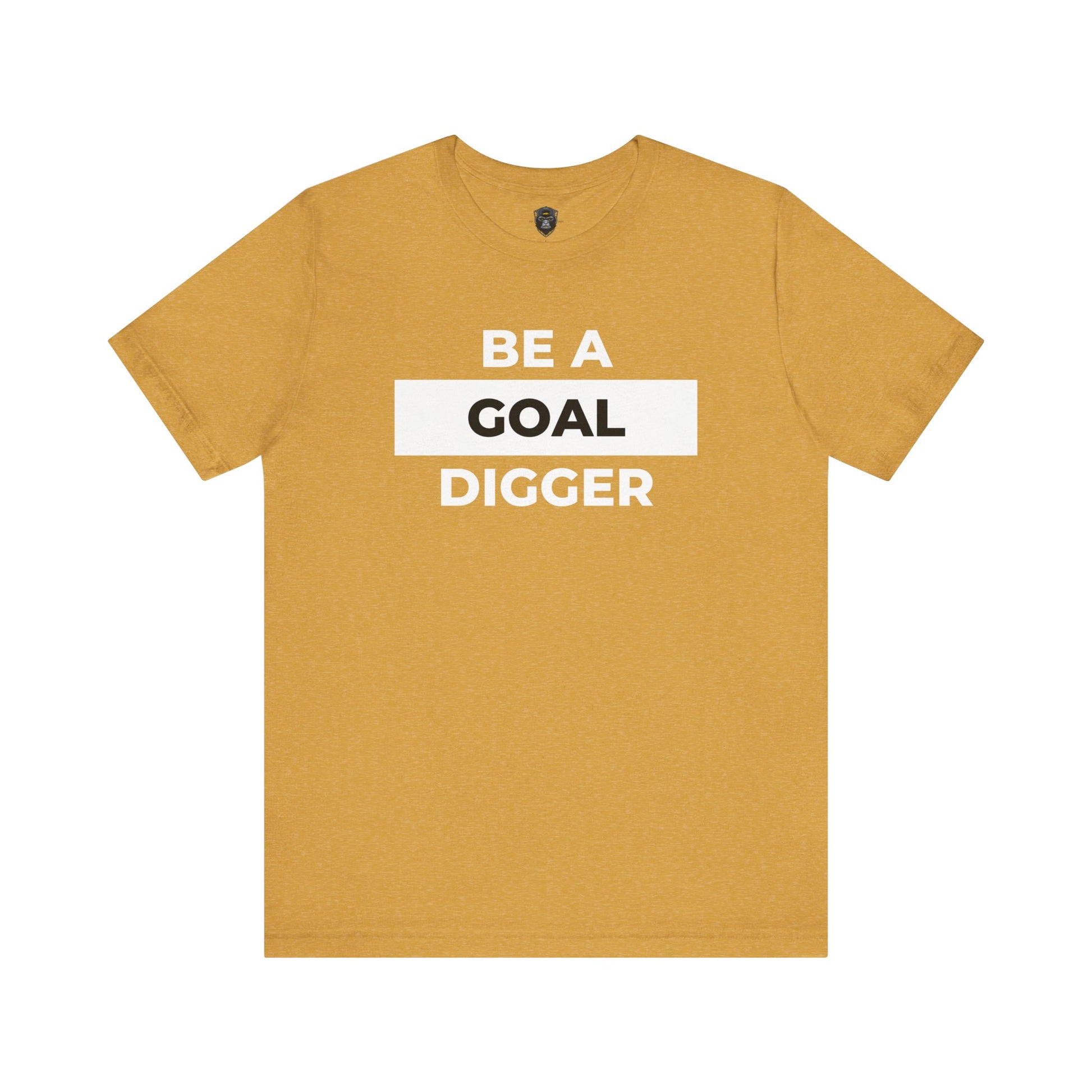 Goal Digger Tee - Motivational Short Sleeve Shirt, Casual Wear, Gift for Entrepreneurs