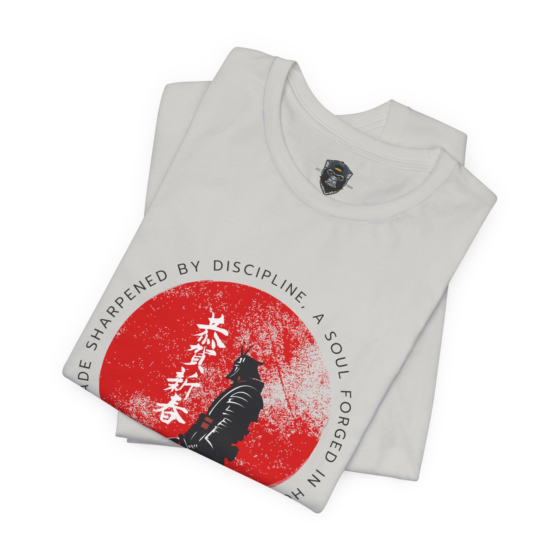 Samurai Spirit Tee | Japanese Warrior Graphic Shirt, Casual Wear