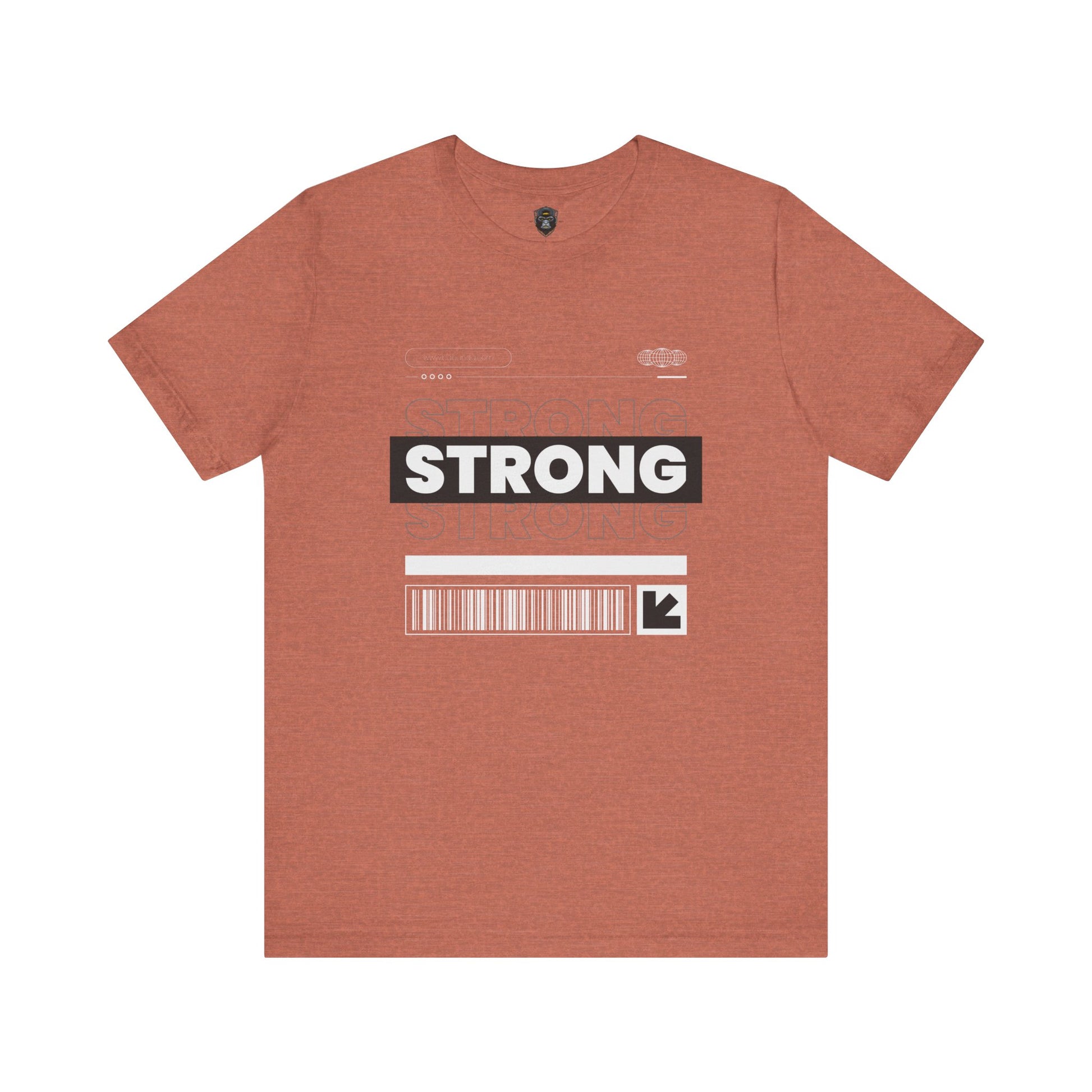 Stylish Motivational Tee for Fitness Lovers, Strong Message T-Shirt, Casual Wear
