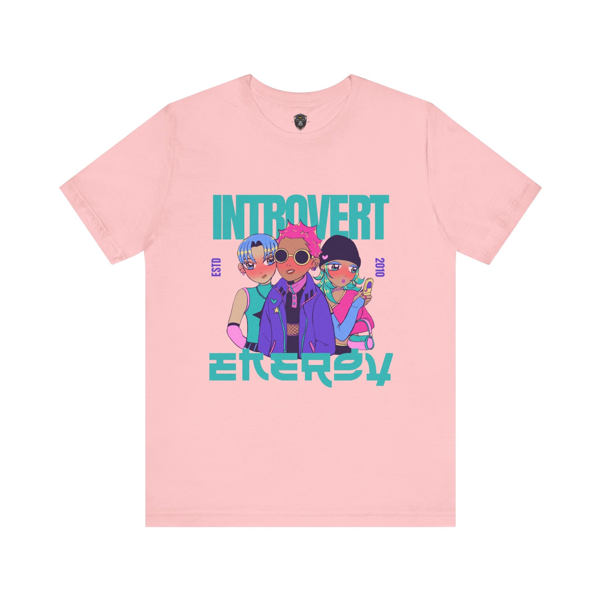 Introvert Energy Tee | Cute Graphic Tee, Introvert Shirt, Casual Wear, Gift for Friends