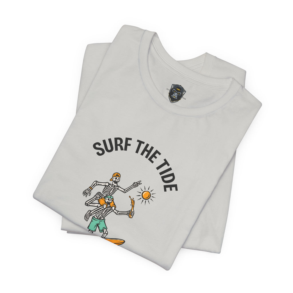 Surfing Vibes Tee - Jersey Short Sleeve Tee, Beach Lovers Gift, Summer Fashion