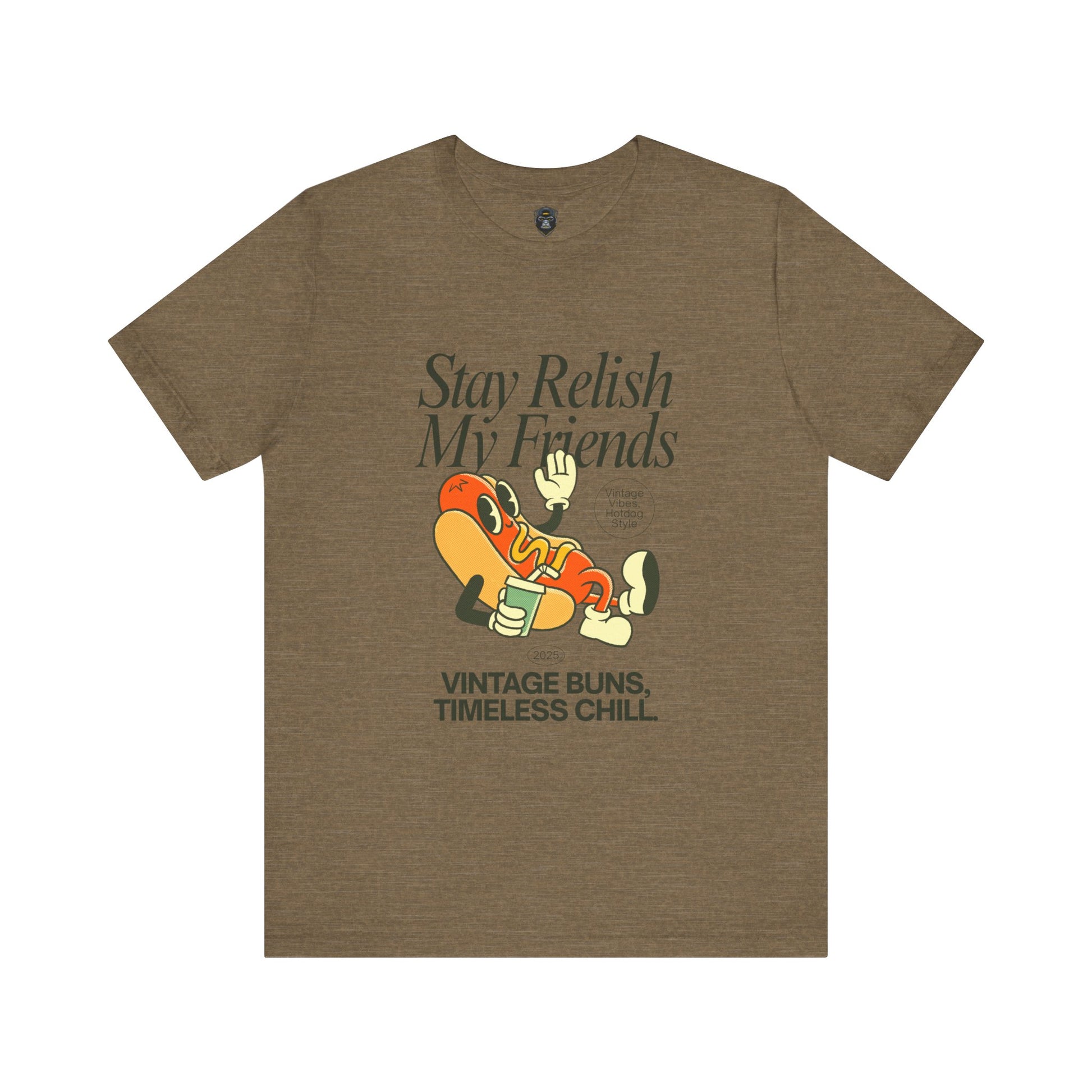 Stay Relish My Friends Tee - Fun Summer Style for Food Lovers, Casual Wear