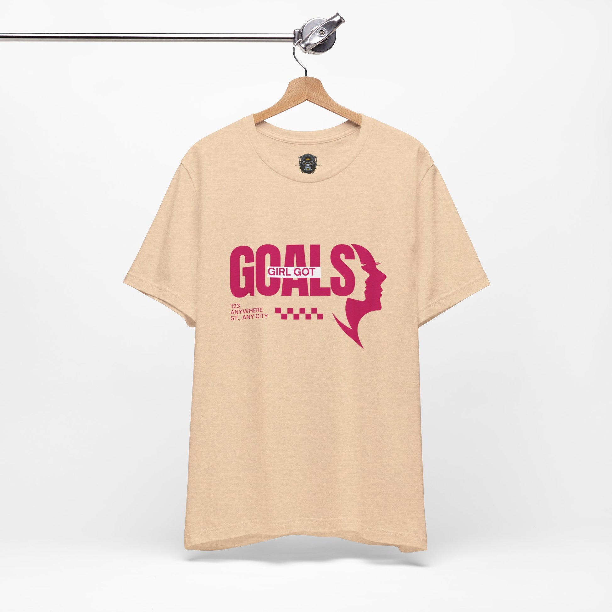 Empowering Goals  Tee - Women’s Achievement Shirt, Inspirational T-Shirt