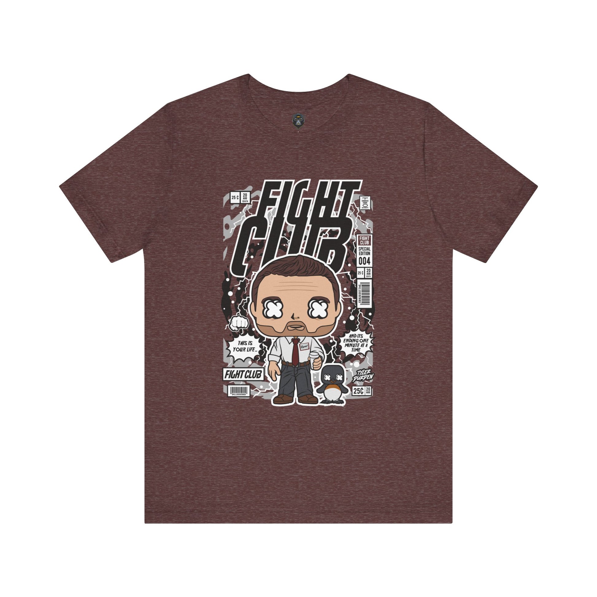 Funky Fight Club Tee, Unisex Graphic Shirt, Casual Wear, Movie Merchandise, Gift for Him/Her
