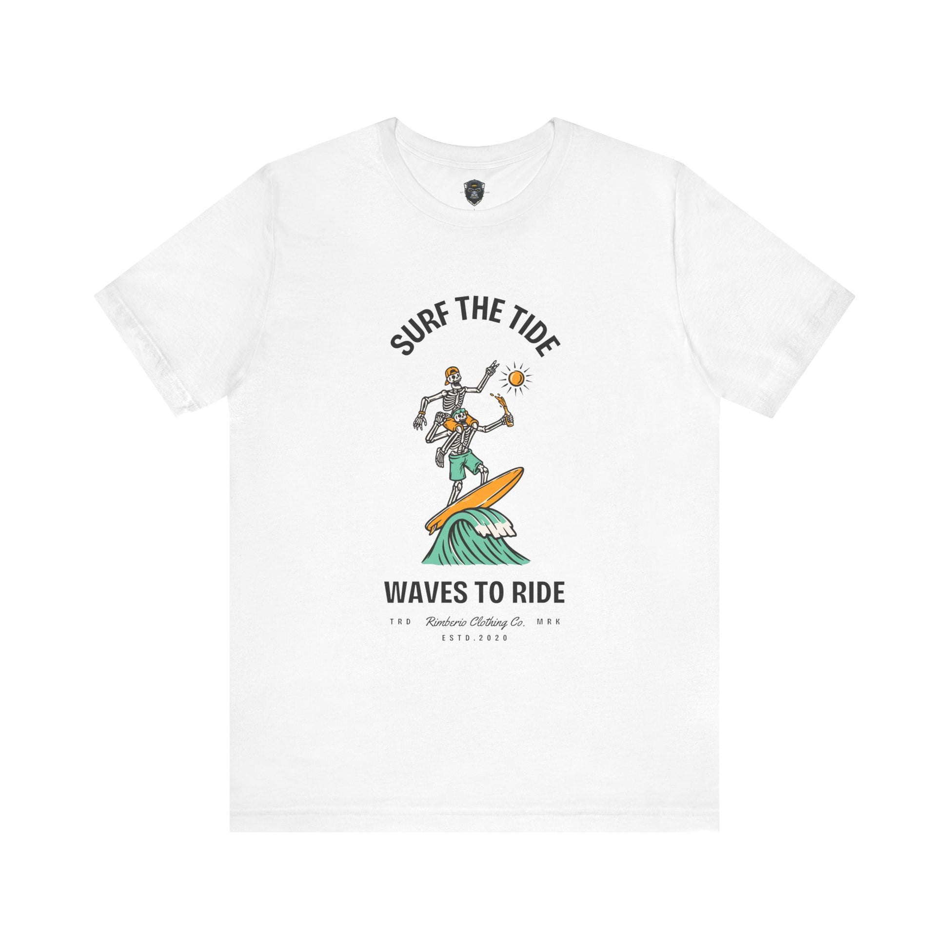 Surfing Vibes Tee - Jersey Short Sleeve Tee, Beach Lovers Gift, Summer Fashion