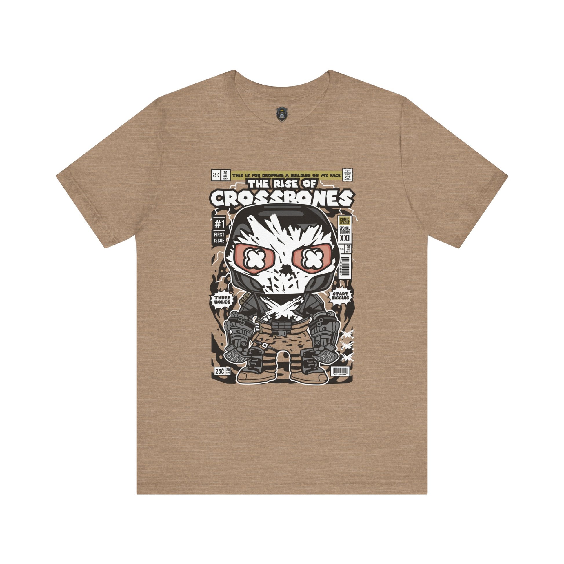 Cool Graphic Tee - 'The Rise of Crossrones' Design, Unisex T-Shirt, Casual Wear, Gift for Geeks