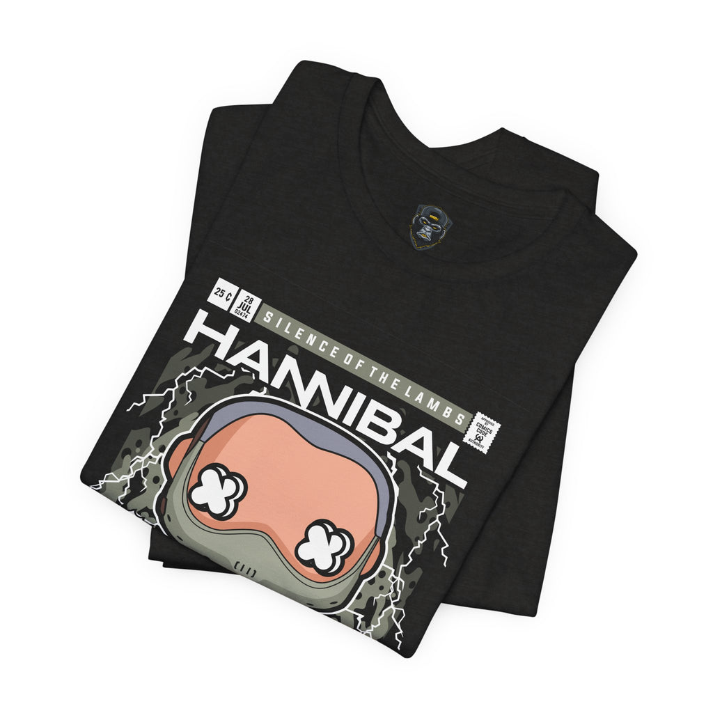 Hannibal Inspired Unisex Tee, Geeky Fan Shirt, Gift for Horror Lovers, Casual Wear for Special Occasions