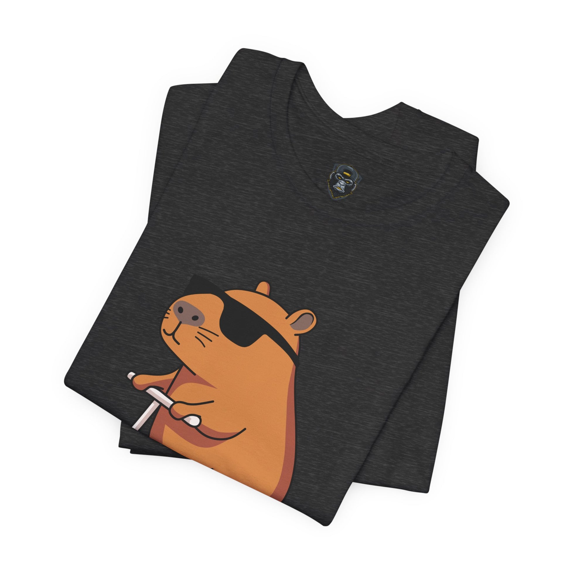 Cool Hamster Tee, Fun Quirky Animal T-Shirt, Perfect for Gifts, Casual Wear