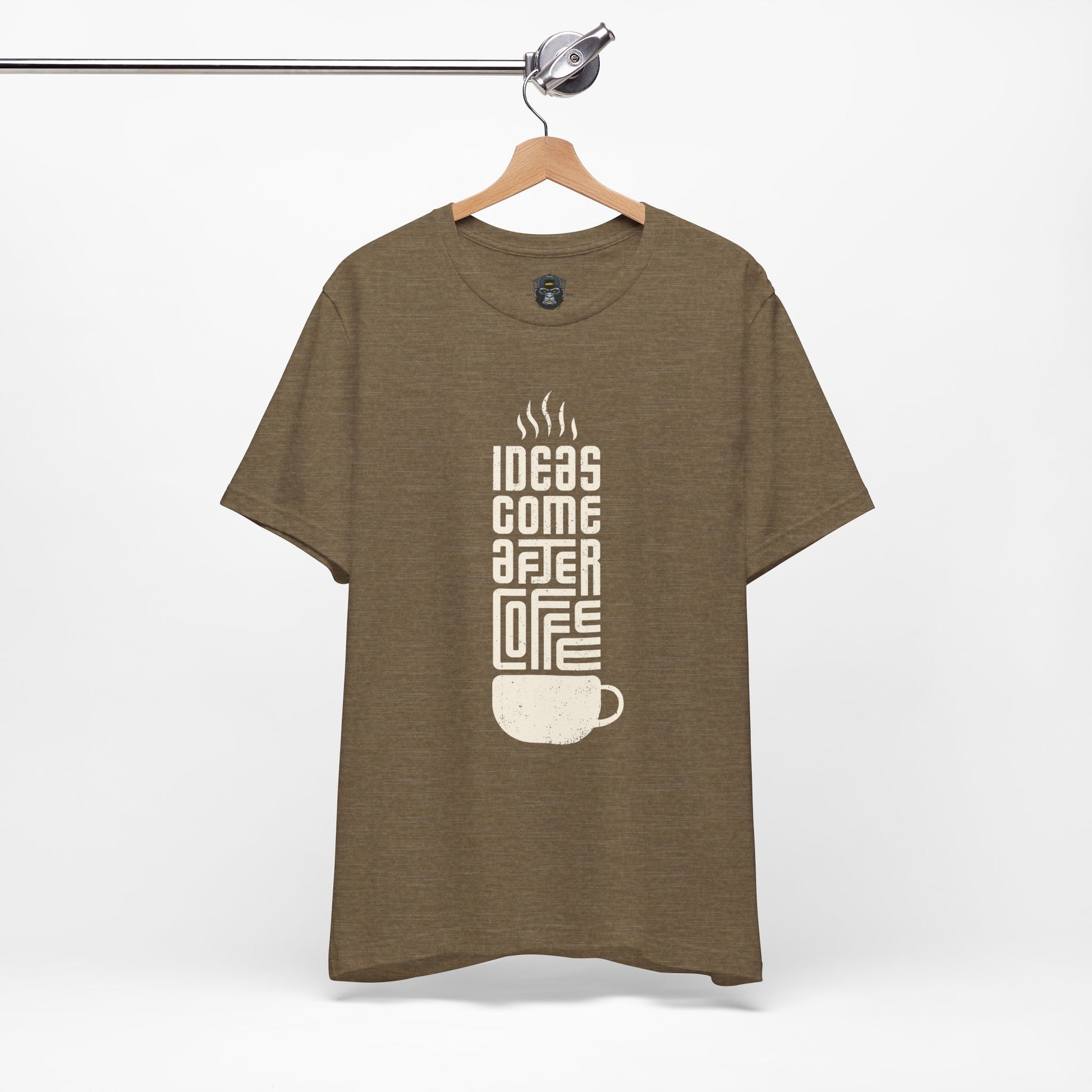 Coffee Inspiration Tee, Funny Coffee Lover Shirt, Gift for Creatives