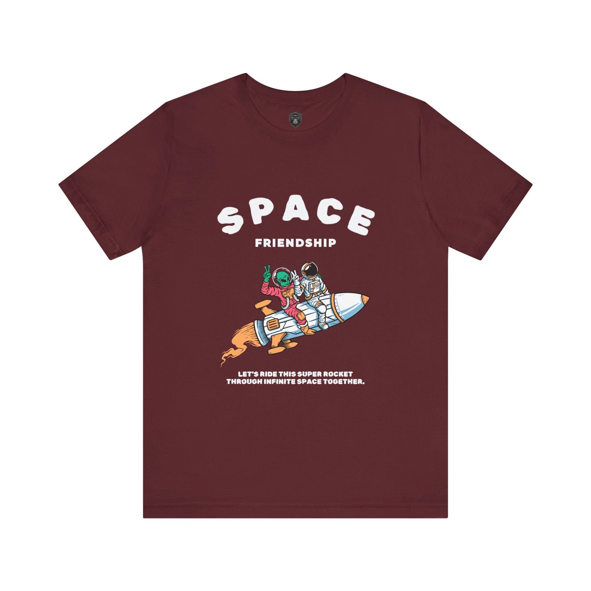 Cosmic Friendship Tee - Space Adventure T-Shirt, Graphic Shirt, Funny Gift for Friends