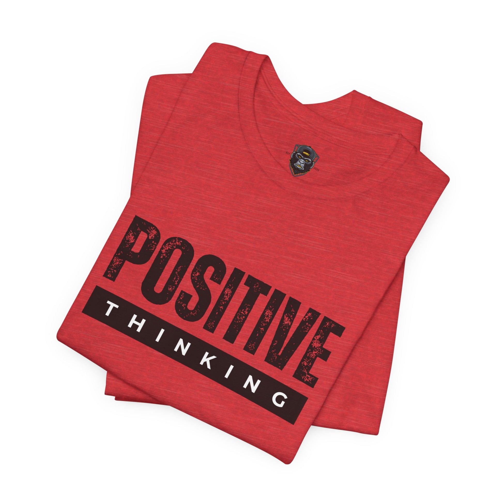 Positive Thinking Tee, Motivational Shirt, Inspirational Gift, Casual Wear