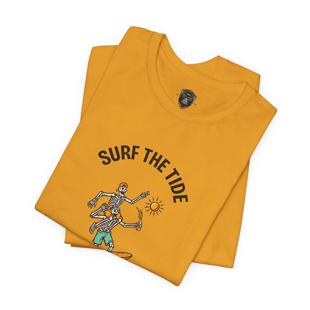 Surfing Vibes Tee - Jersey Short Sleeve Tee, Beach Lovers Gift, Summer Fashion