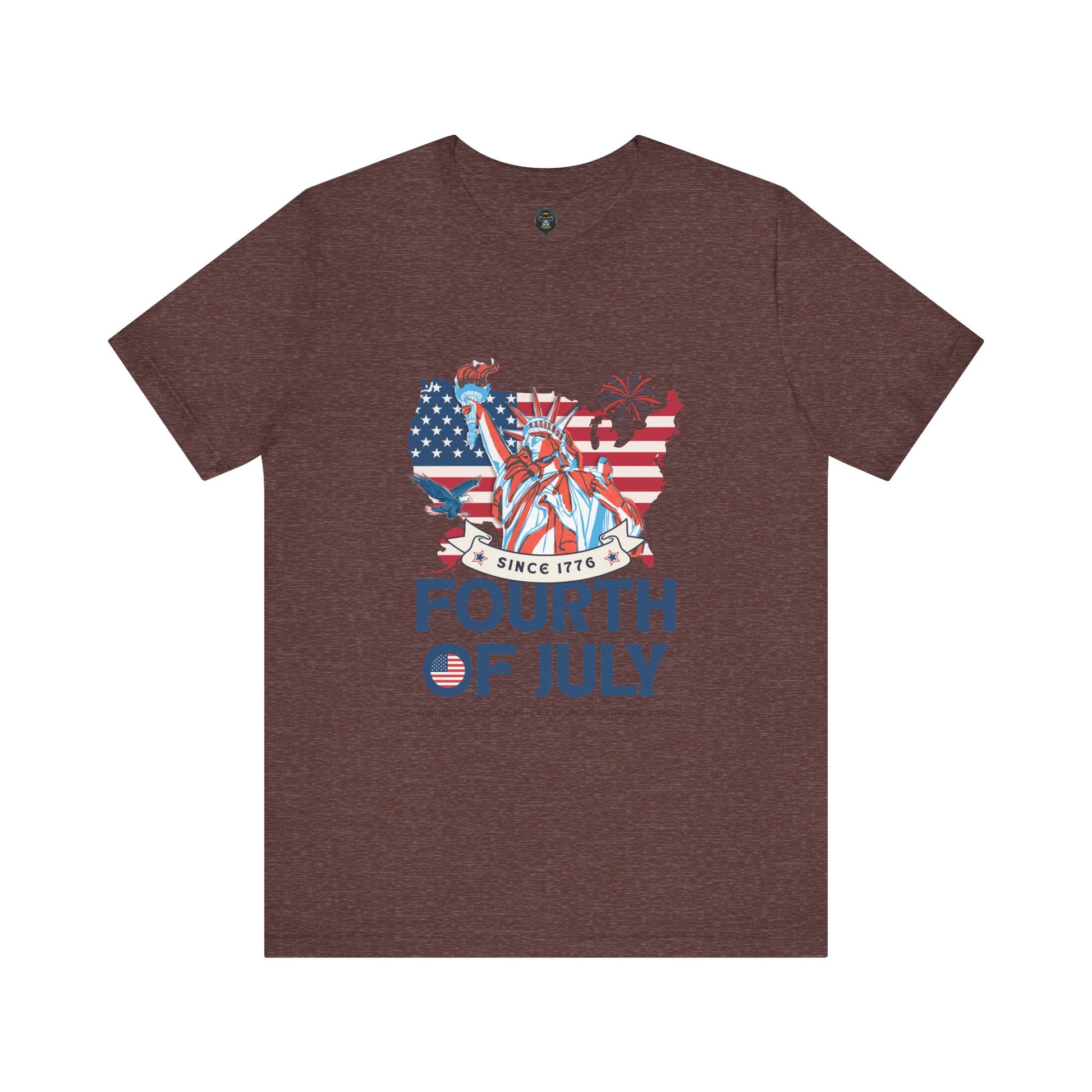 Patriotic Fourth of July Tee, USA Independence Day Shirt, Summer BBQ Outfit