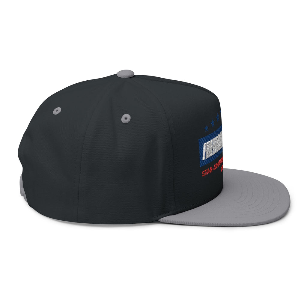 Freedom Ride 2025 Embroidered Flat Bill Cap - Perfect for Riders, Independence Day, Casual Wear, Outdoor Adventures, Gift for Enthusiasts