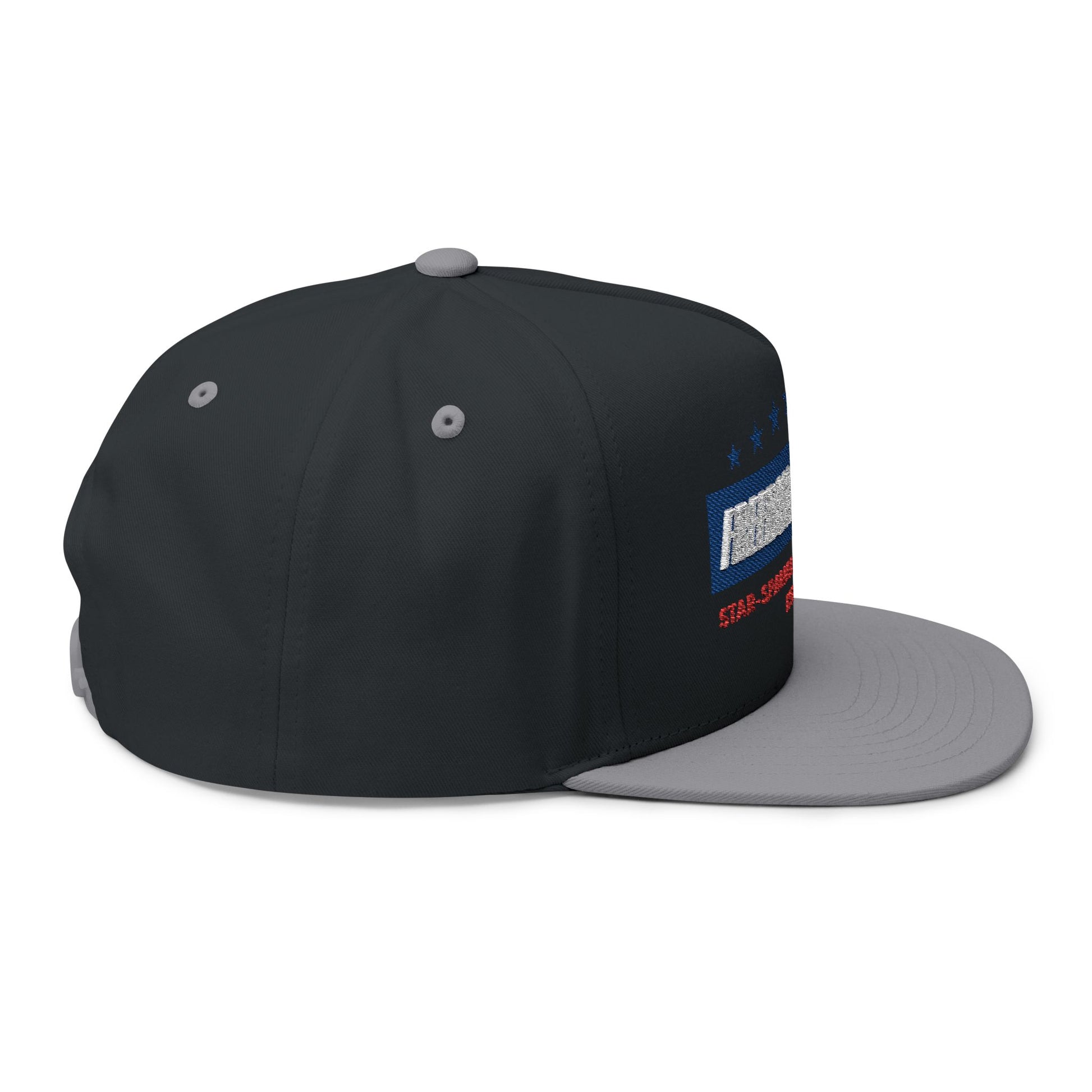 Freedom Ride 2025 Embroidered Flat Bill Cap - Perfect for Riders, Independence Day, Casual Wear, Outdoor Adventures, Gift for Enthusiasts
