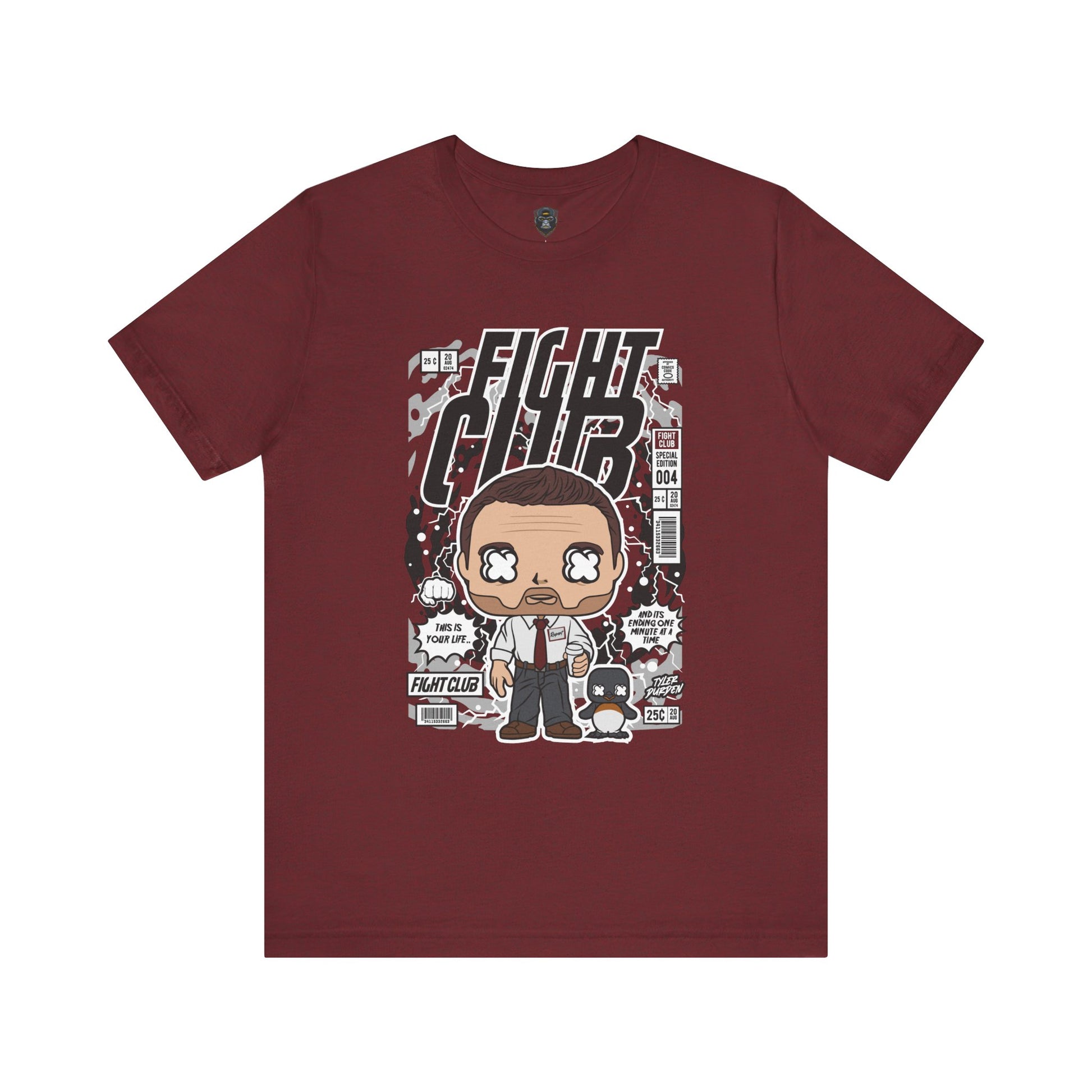 Funky Fight Club Tee, Unisex Graphic Shirt, Casual Wear, Movie Merchandise, Gift for Him/Her