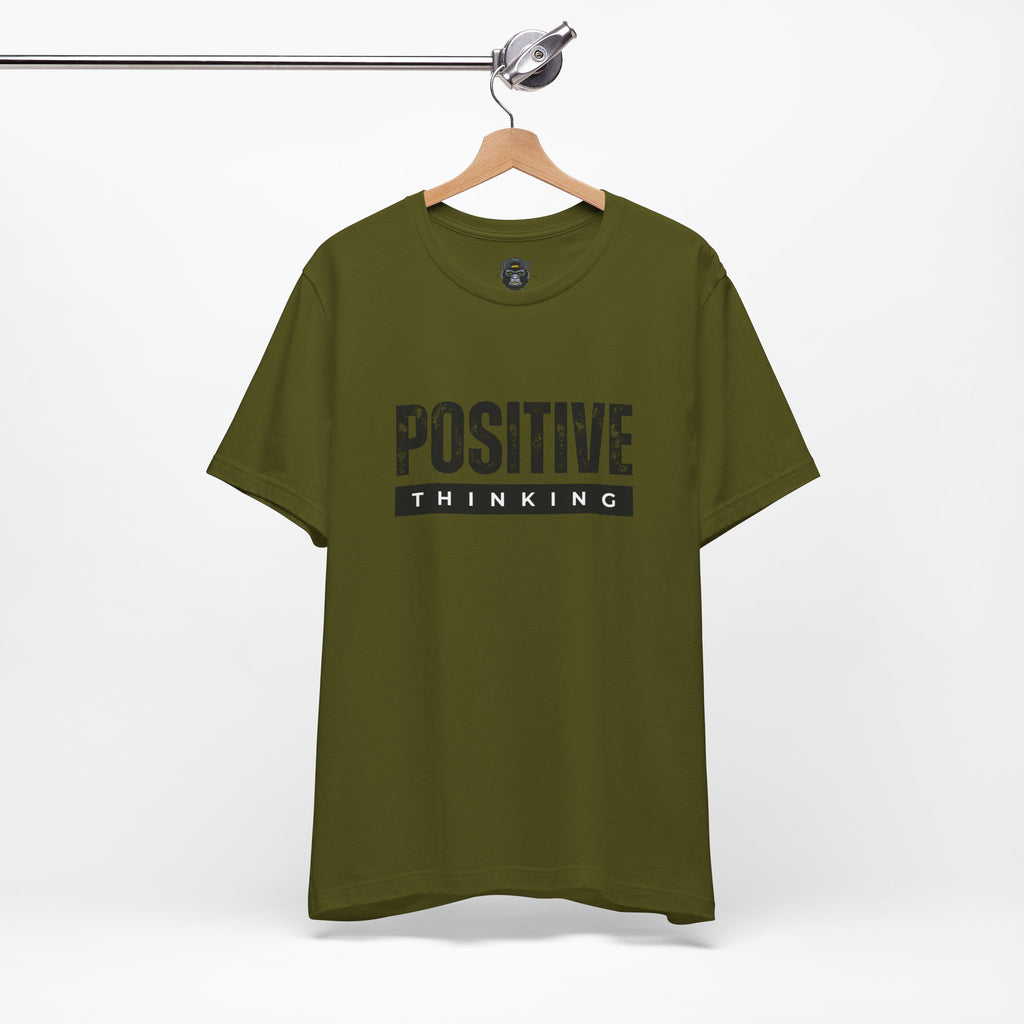 Positive Thinking Tee, Motivational Shirt, Inspirational Gift, Casual Wear