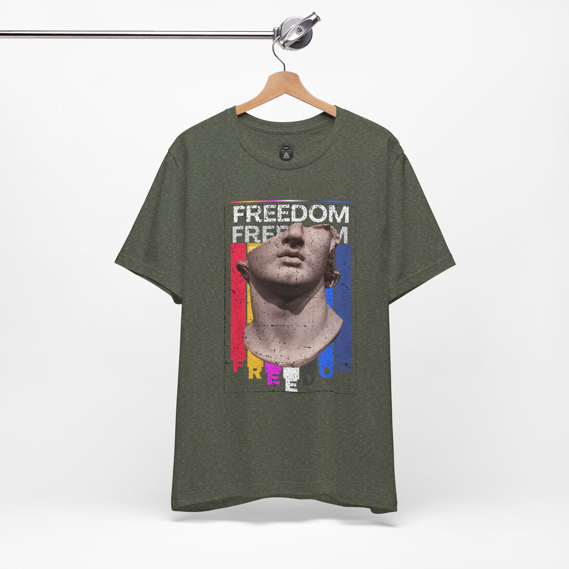 Freedom Graphic Tee, Motivational Shirt, Casual Wear, Statement T-Shirt, Gift for Activists