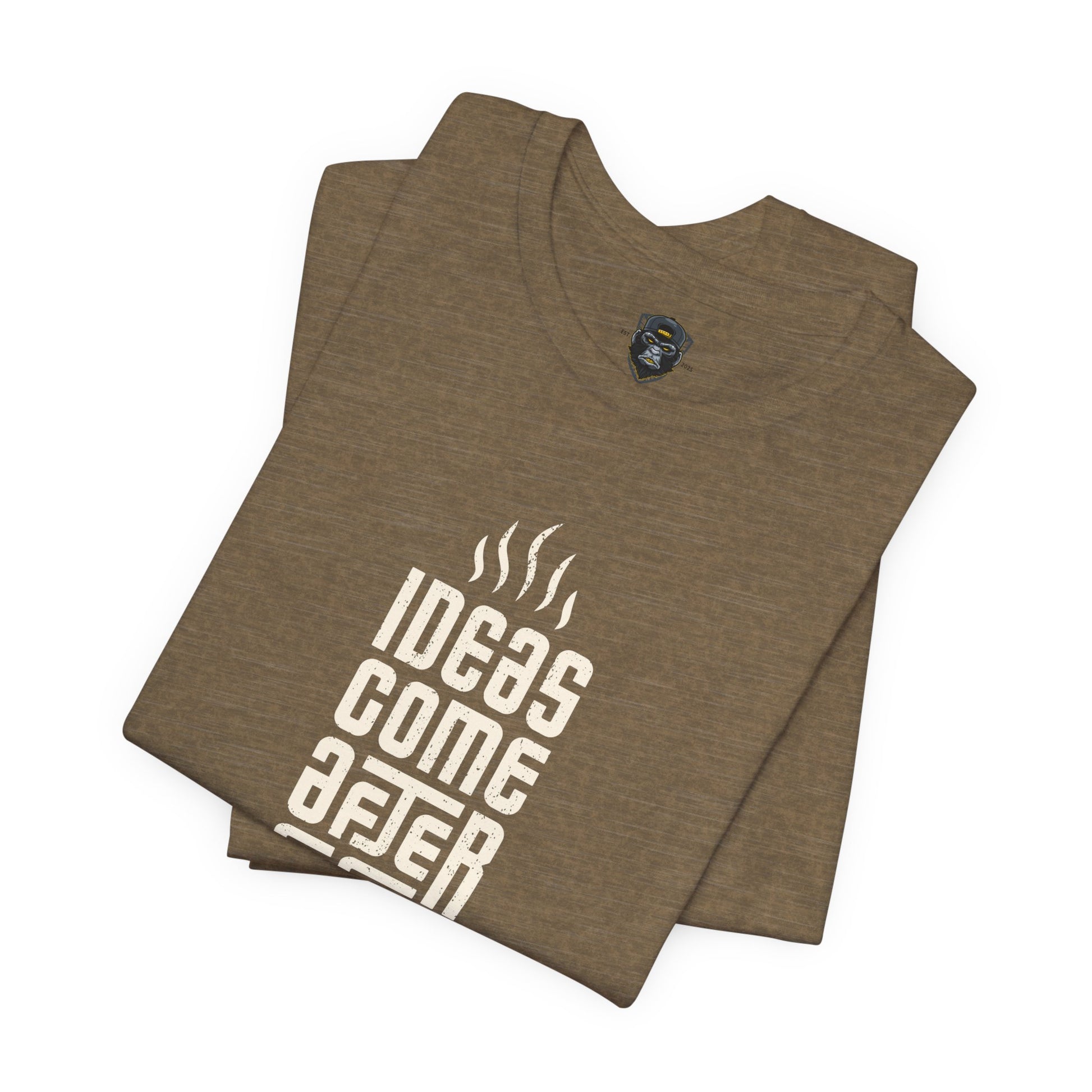 Coffee Inspiration Tee, Funny Coffee Lover Shirt, Gift for Creatives
