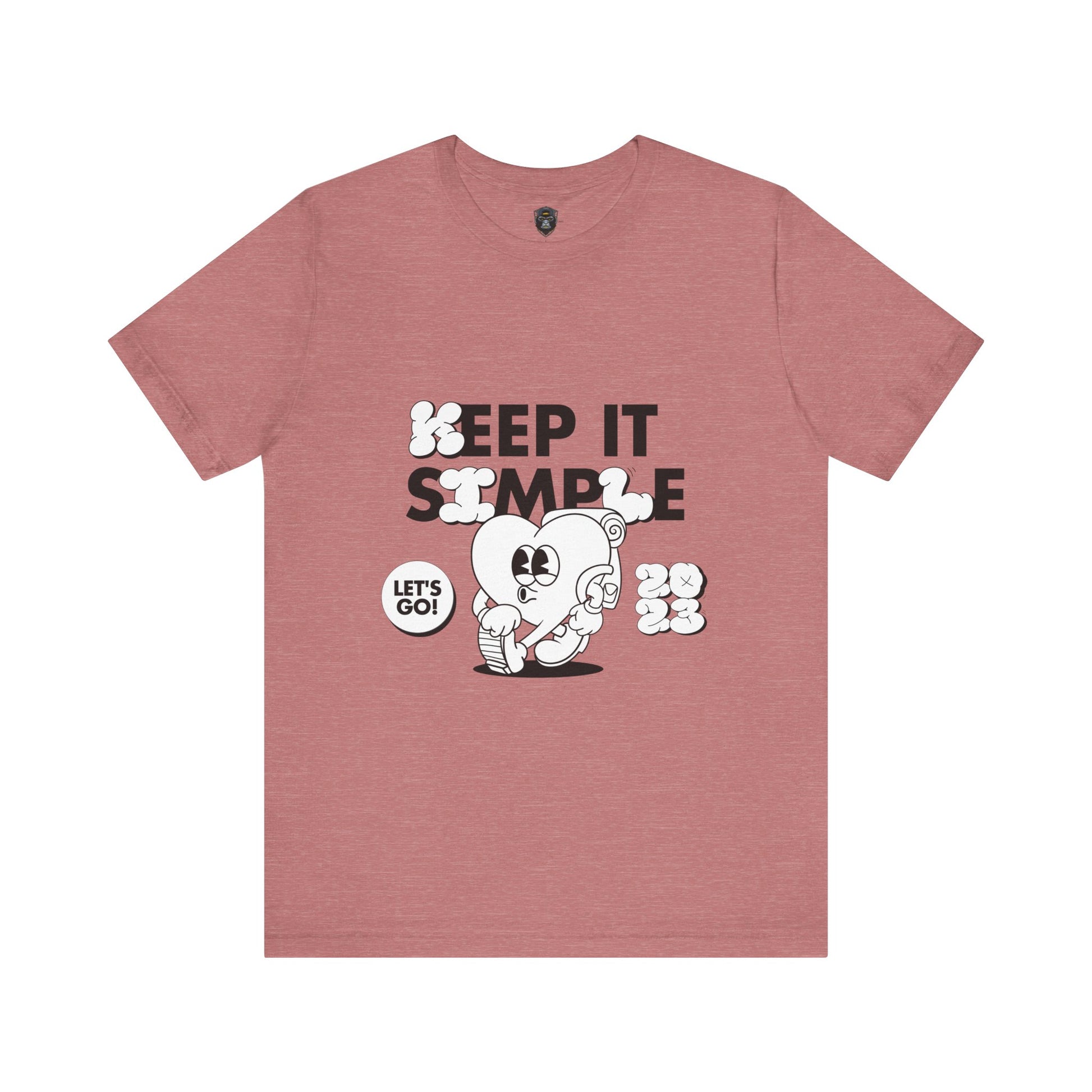 Jersey Tee with Motivational Quote, Casual Wear, Gift for Him and Her