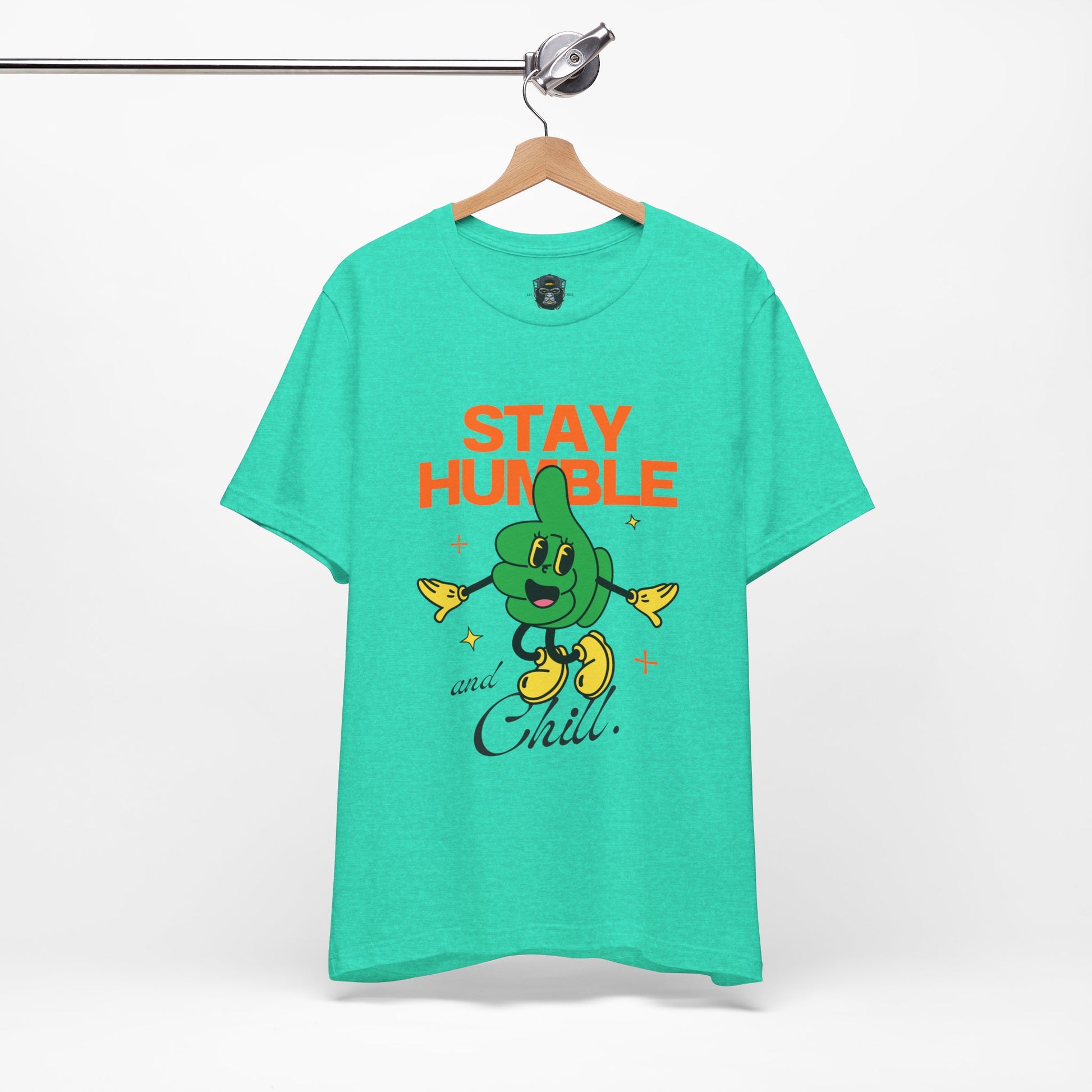 Stay Humble  Jersey Tee, Casual Wear, Motivational Graphic T-Shirt, Perfect Gift for Friends