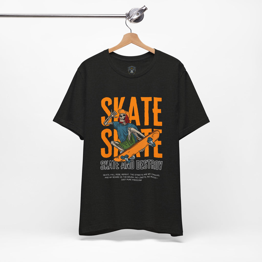 Skate and Destroy Jersey Tee - Perfect for Skateboarders