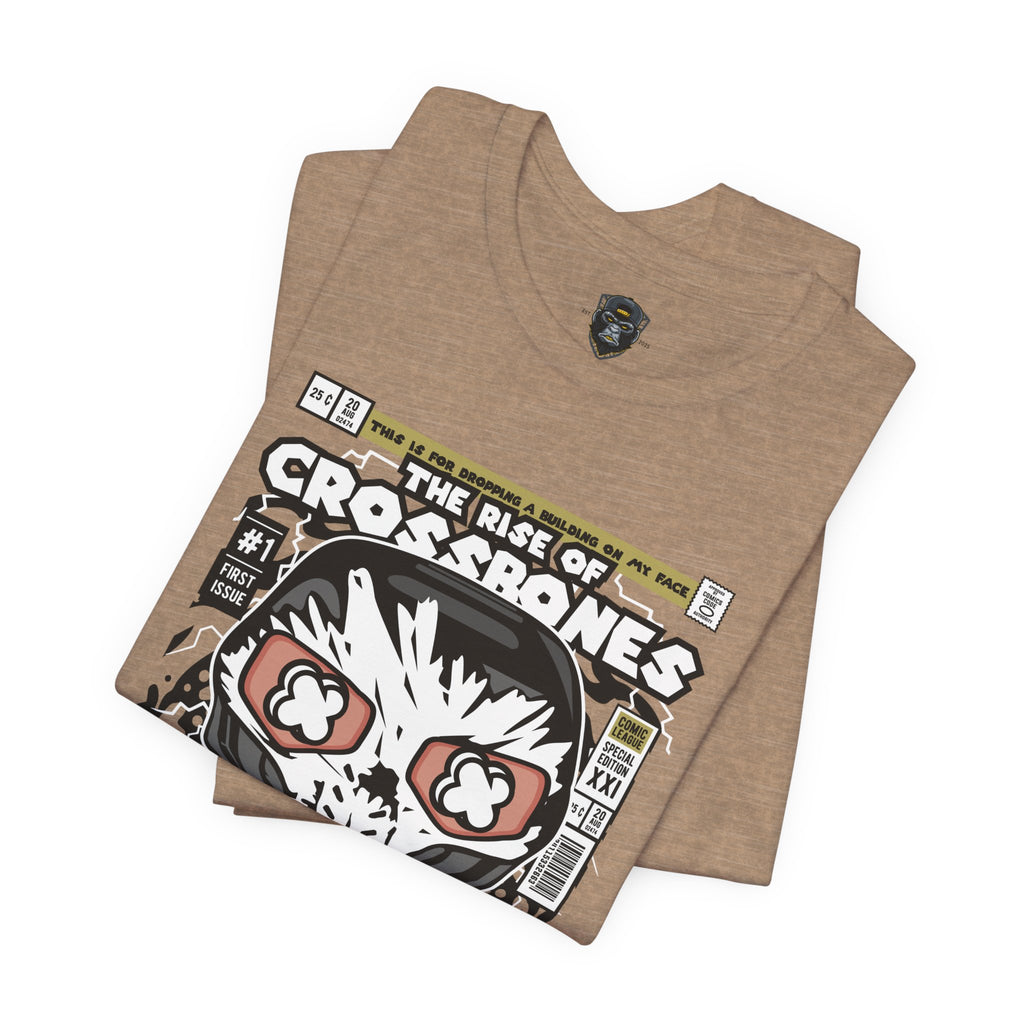 Cool Graphic Tee - 'The Rise of Crossrones' Design, Unisex T-Shirt, Casual Wear, Gift for Geeks