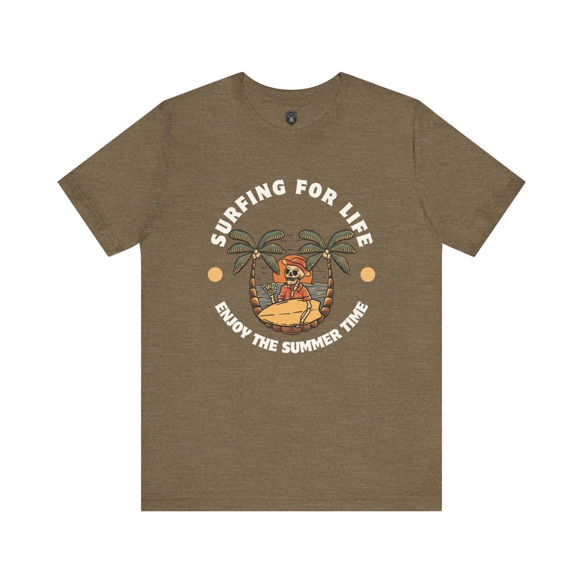 Tropical Relaxation Tee, Beach Vibe T-Shirt, Summer Casual Top