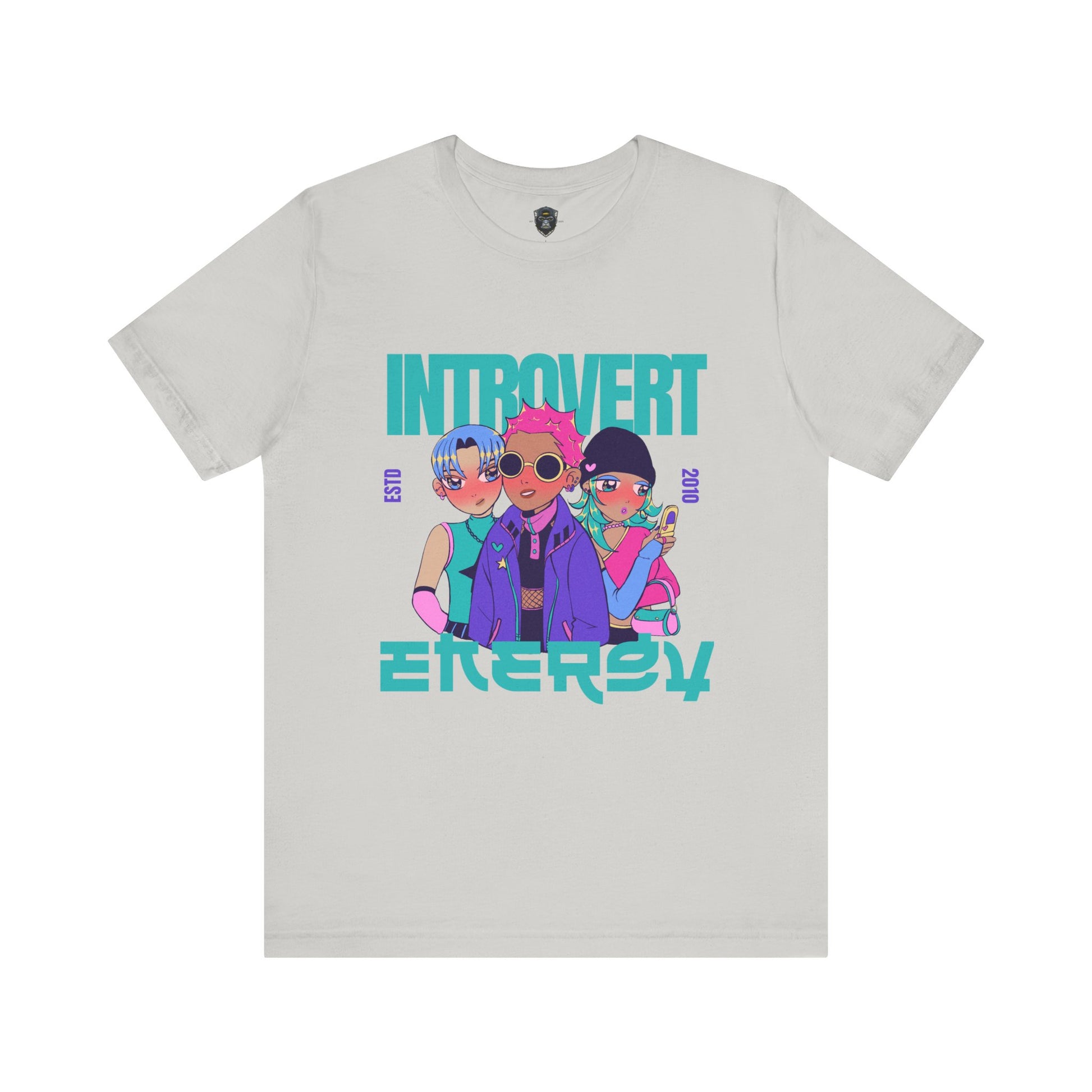 Introvert Energy Tee | Cute Graphic Tee, Introvert Shirt, Casual Wear, Gift for Friends