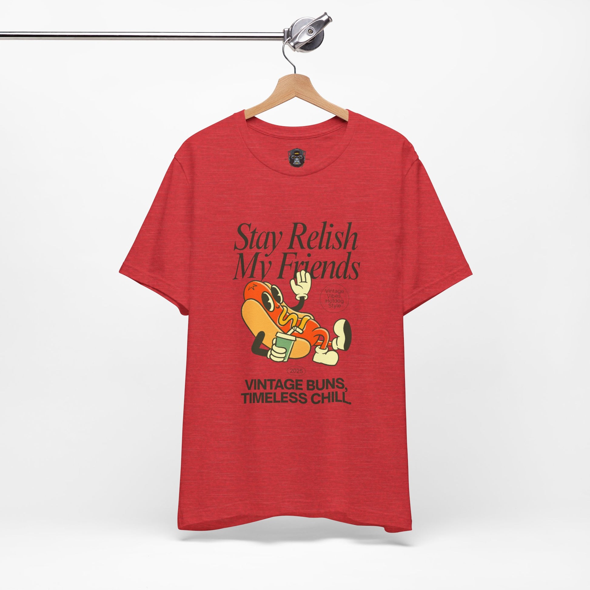 Stay Relish My Friends Tee - Fun Summer Style for Food Lovers, Casual Wear