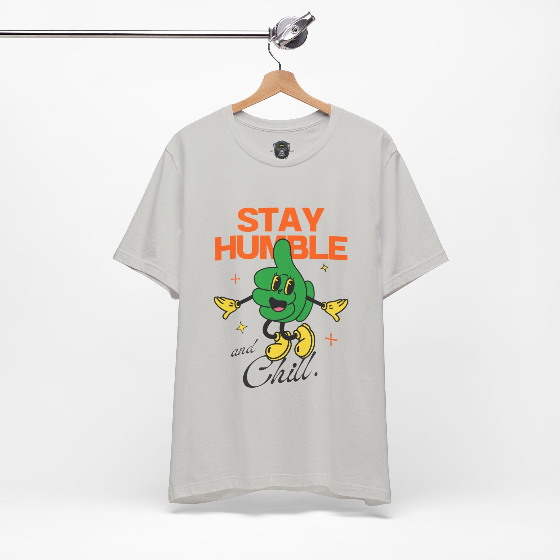 Stay Humble  Jersey Tee, Casual Wear, Motivational Graphic T-Shirt, Perfect Gift for Friends