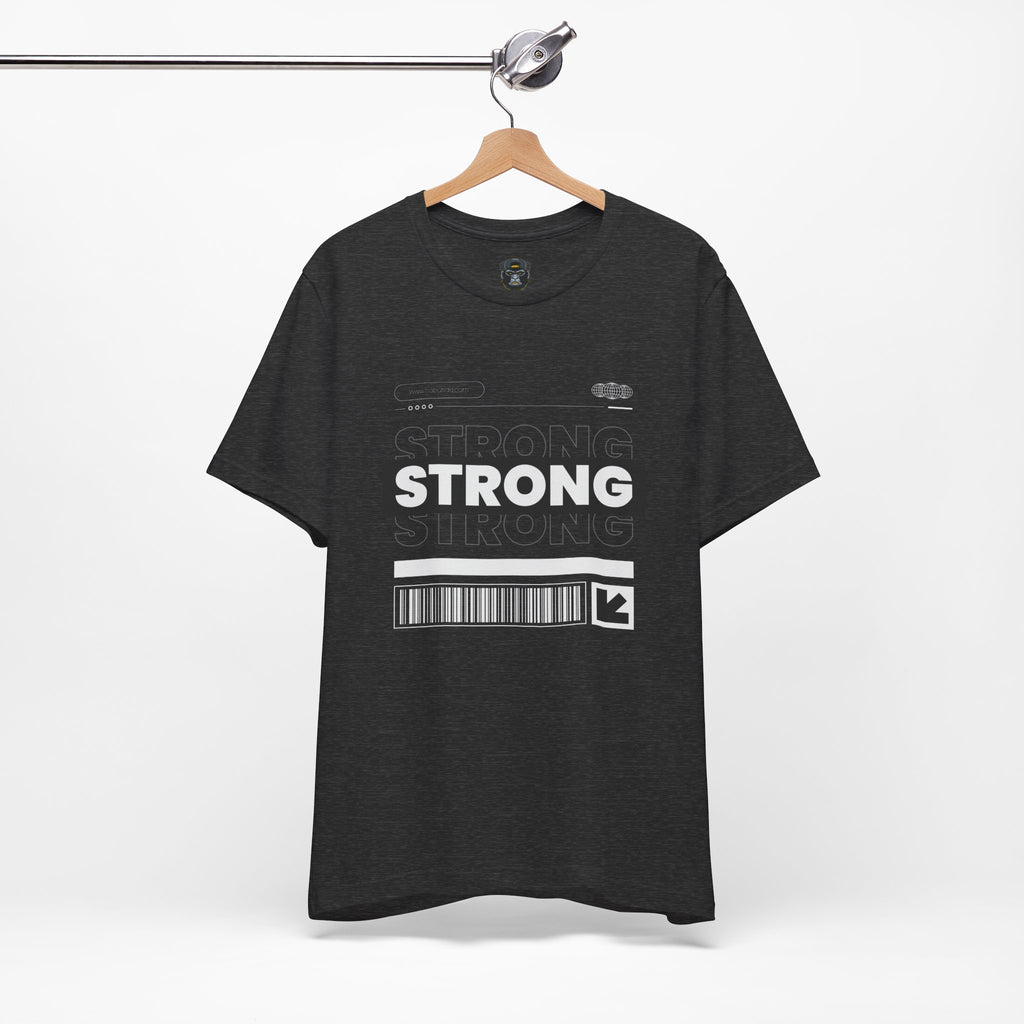 Stylish Motivational Tee for Fitness Lovers, Strong Message T-Shirt, Casual Wear