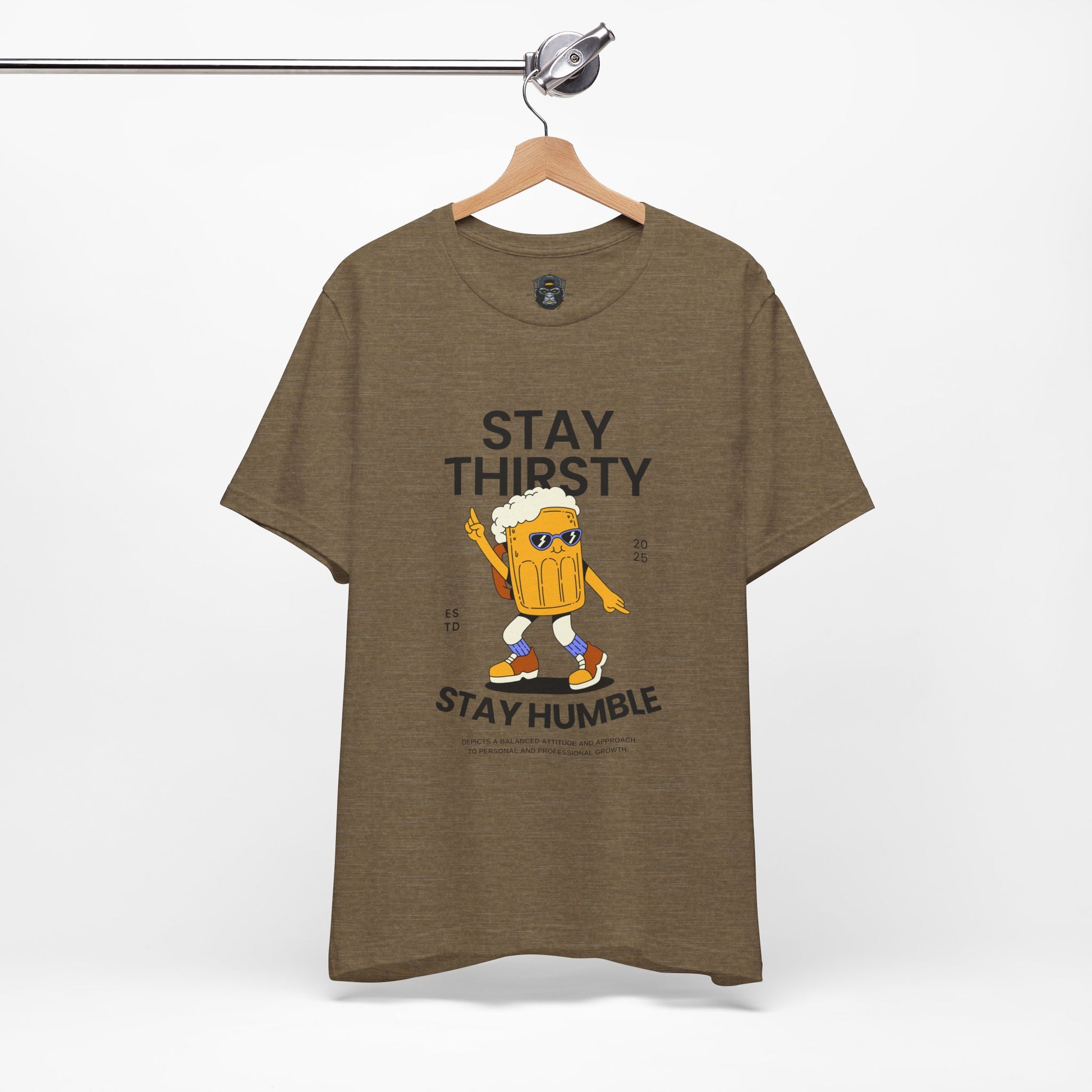 Stay Thirsty Tee | Cool Graphic T-Shirt for Party Lovers, Birthday Gift
