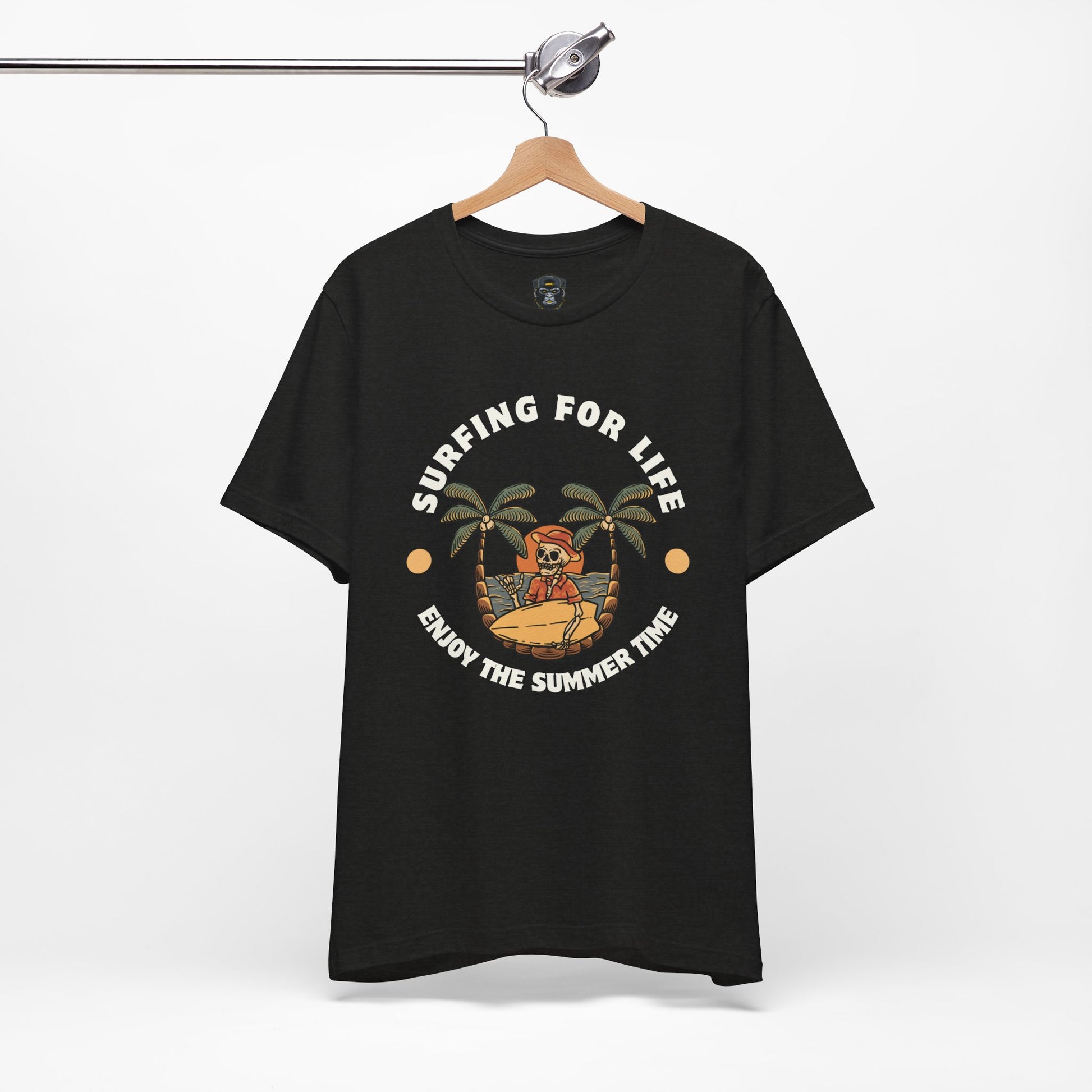 Tropical Relaxation Tee, Beach Vibe T-Shirt, Summer Casual Top