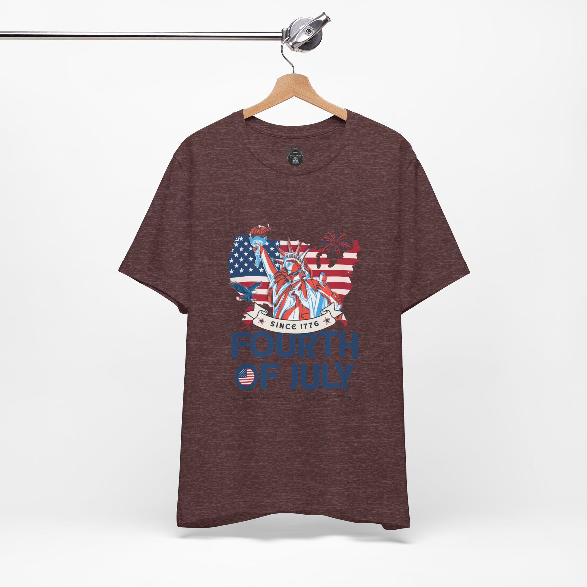 Patriotic Fourth of July Tee, USA Independence Day Shirt, Summer BBQ Outfit