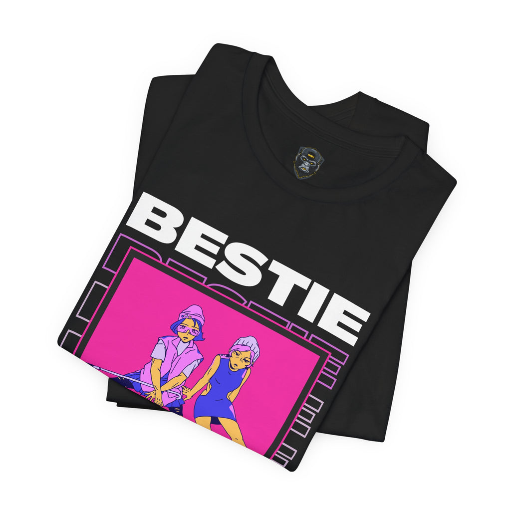Bestie Short Sleeve Tee - Fun Friendship Shirt, Gifts for Friends