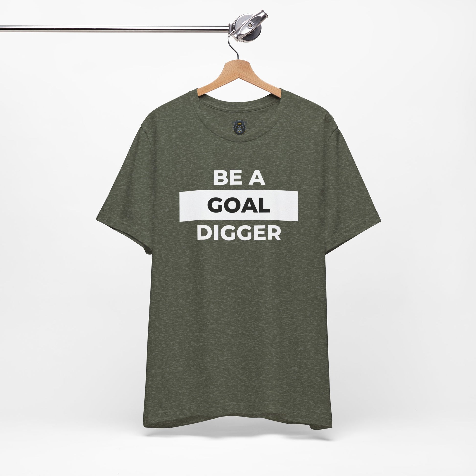 Goal Digger Tee - Motivational Short Sleeve Shirt, Casual Wear, Gift for Entrepreneurs