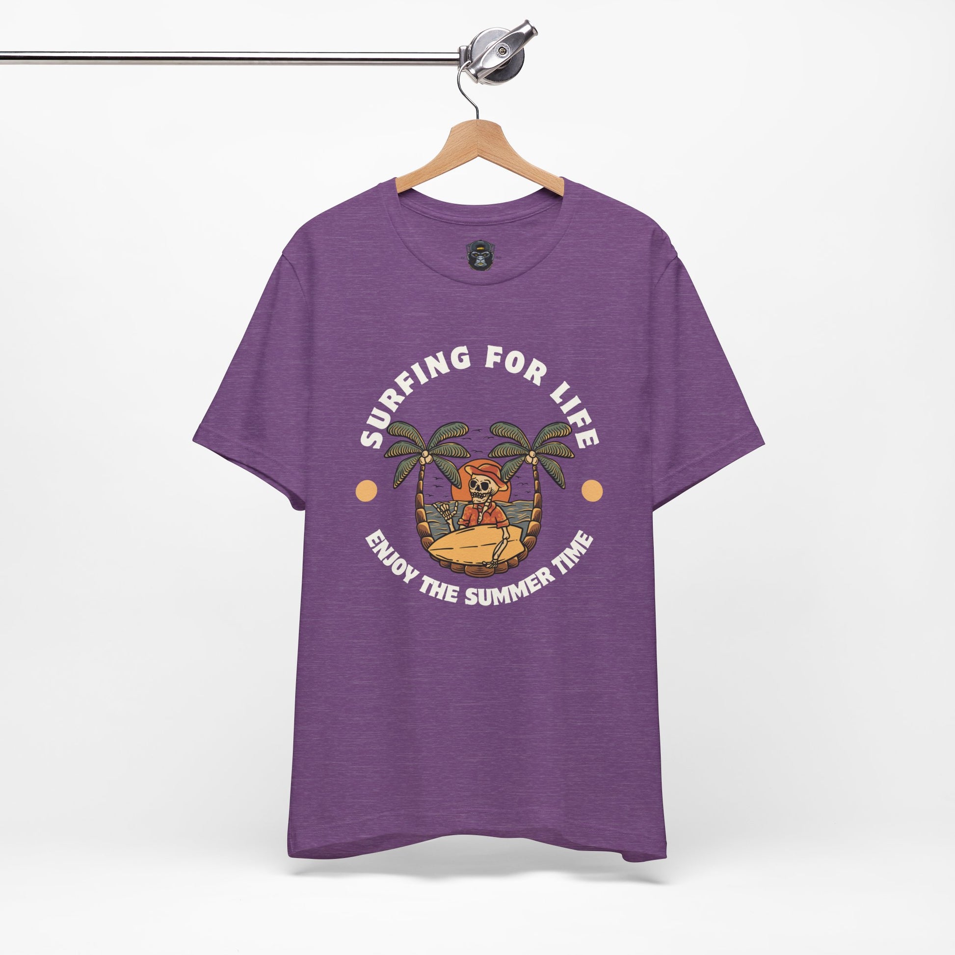 Tropical Relaxation Tee, Beach Vibe T-Shirt, Summer Casual Top