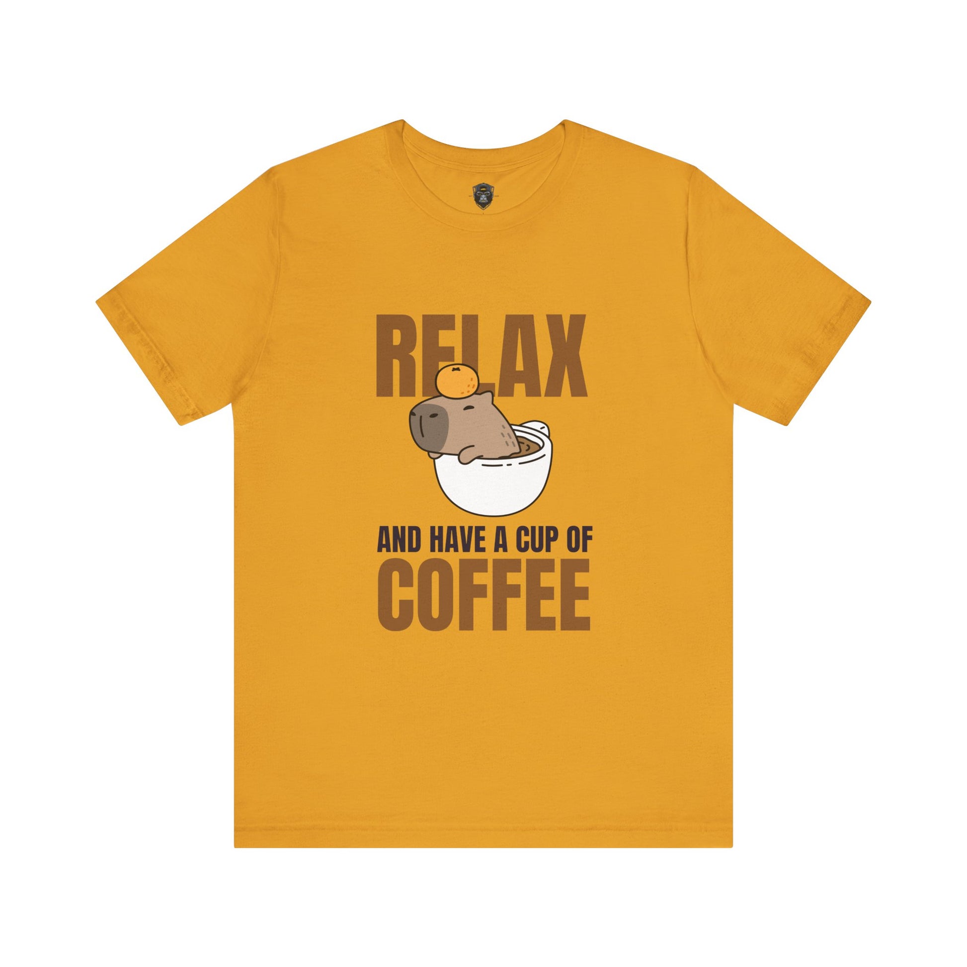 Coffee Lover Relax T-Shirt, Funny Tee, Casual Gift for Him & Her