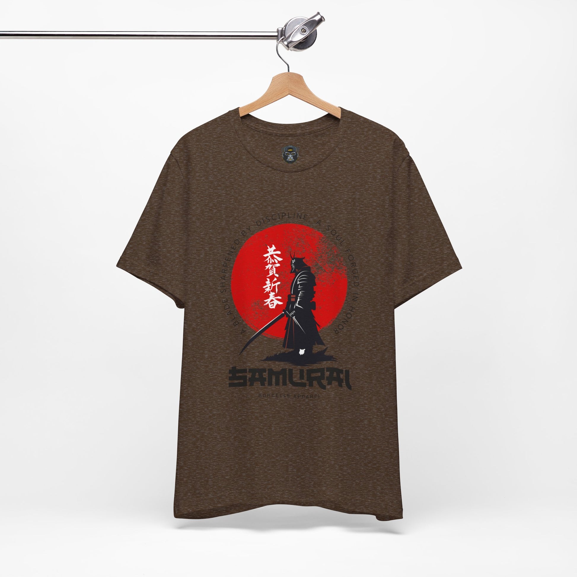 Samurai Spirit Tee | Japanese Warrior Graphic Shirt, Casual Wear