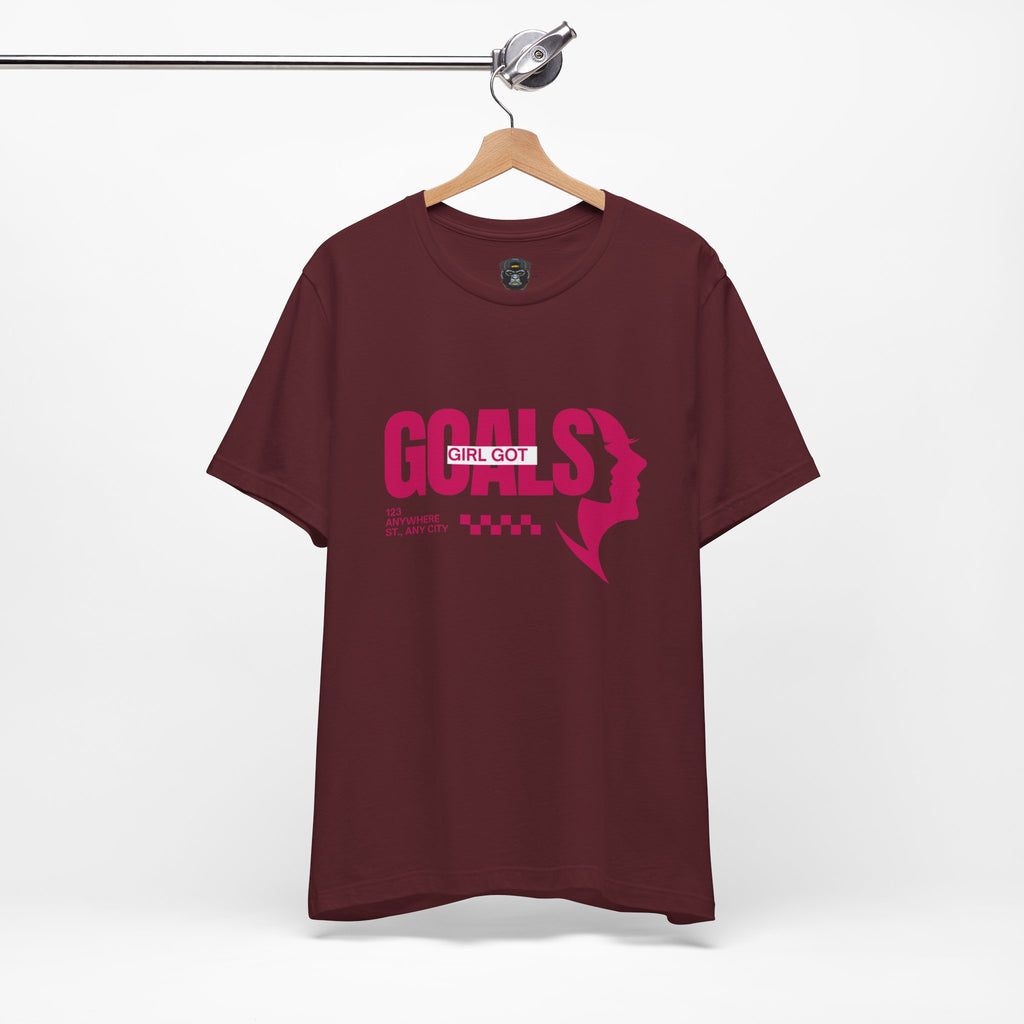 Empowering Goals  Tee - Women’s Achievement Shirt, Inspirational T-Shirt
