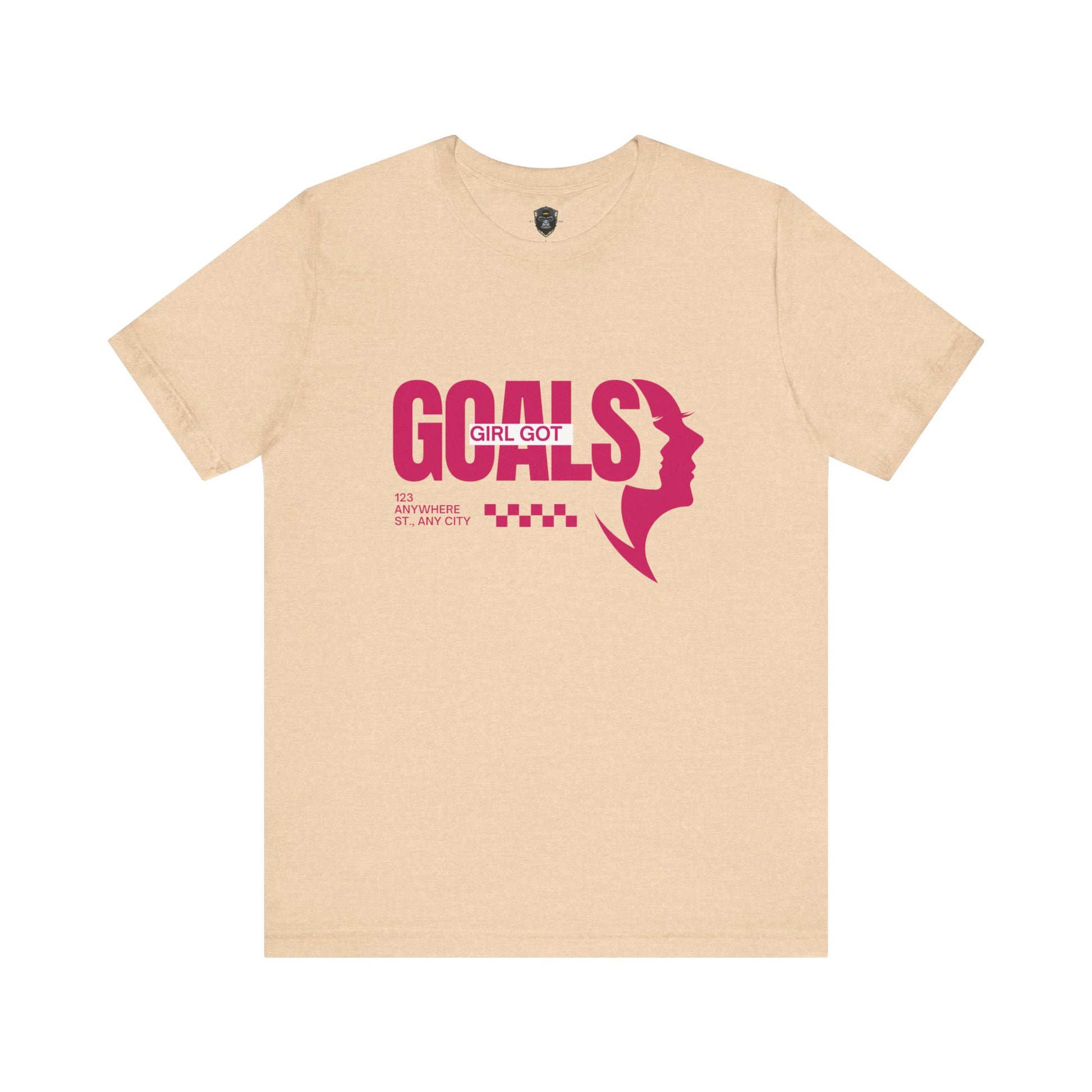Empowering Goals  Tee - Women’s Achievement Shirt, Inspirational T-Shirt