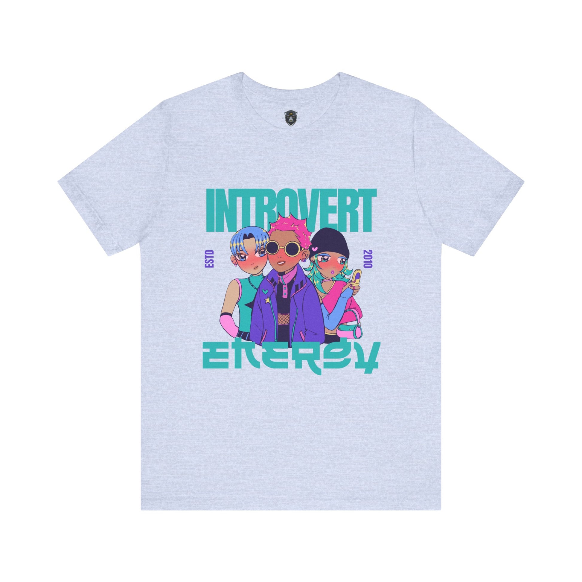 Introvert Energy Tee | Cute Graphic Tee, Introvert Shirt, Casual Wear, Gift for Friends