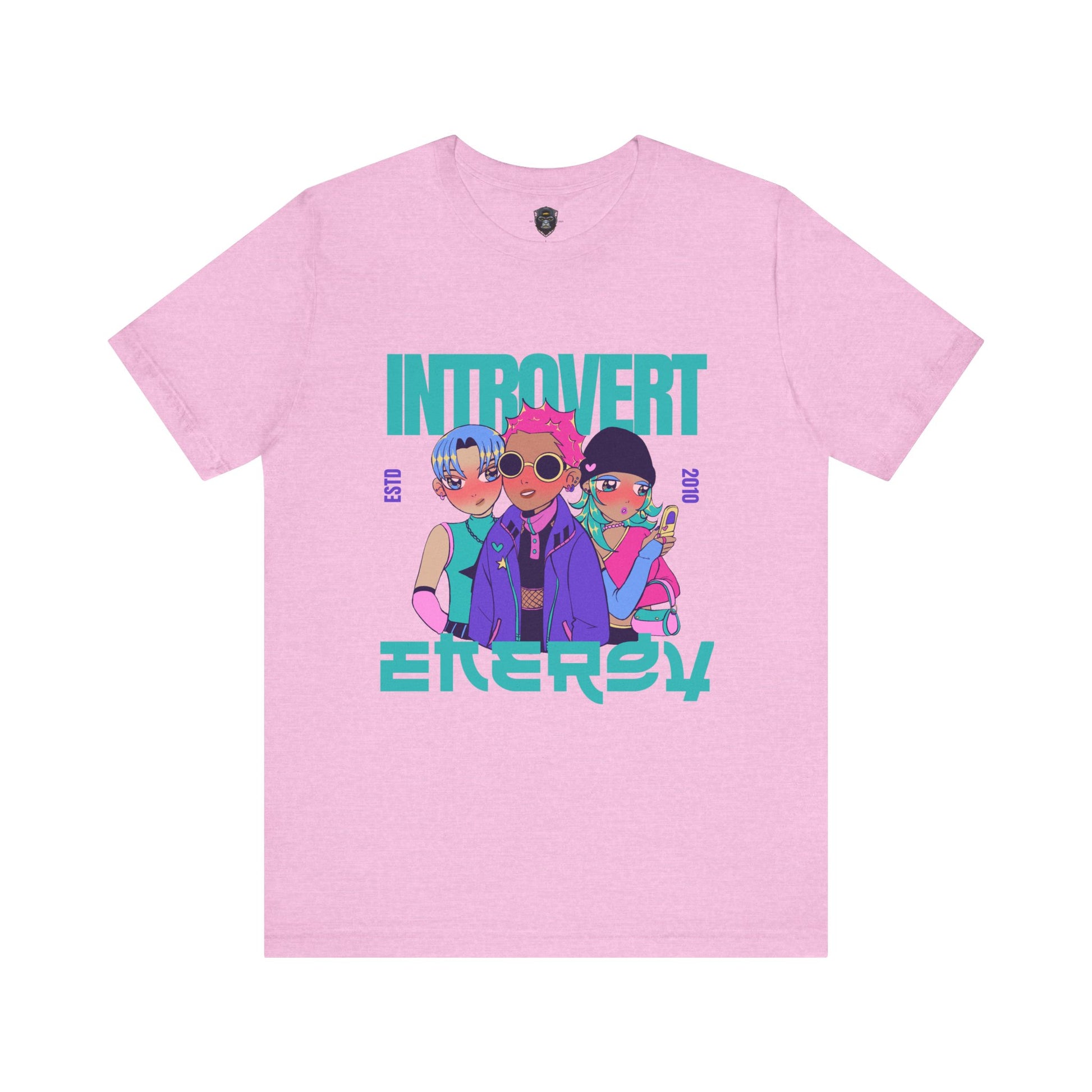 Introvert Energy Tee | Cute Graphic Tee, Introvert Shirt, Casual Wear, Gift for Friends