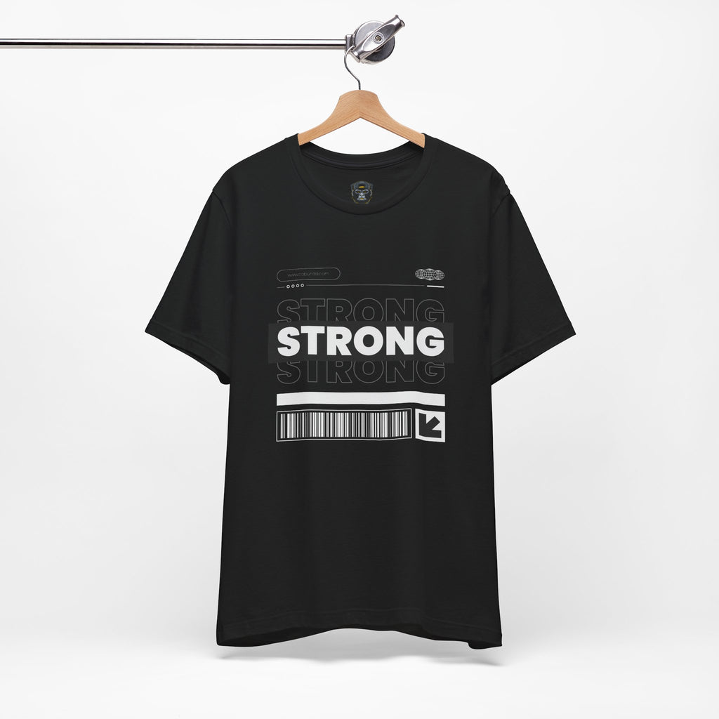 Stylish Motivational Tee for Fitness Lovers, Strong Message T-Shirt, Casual Wear