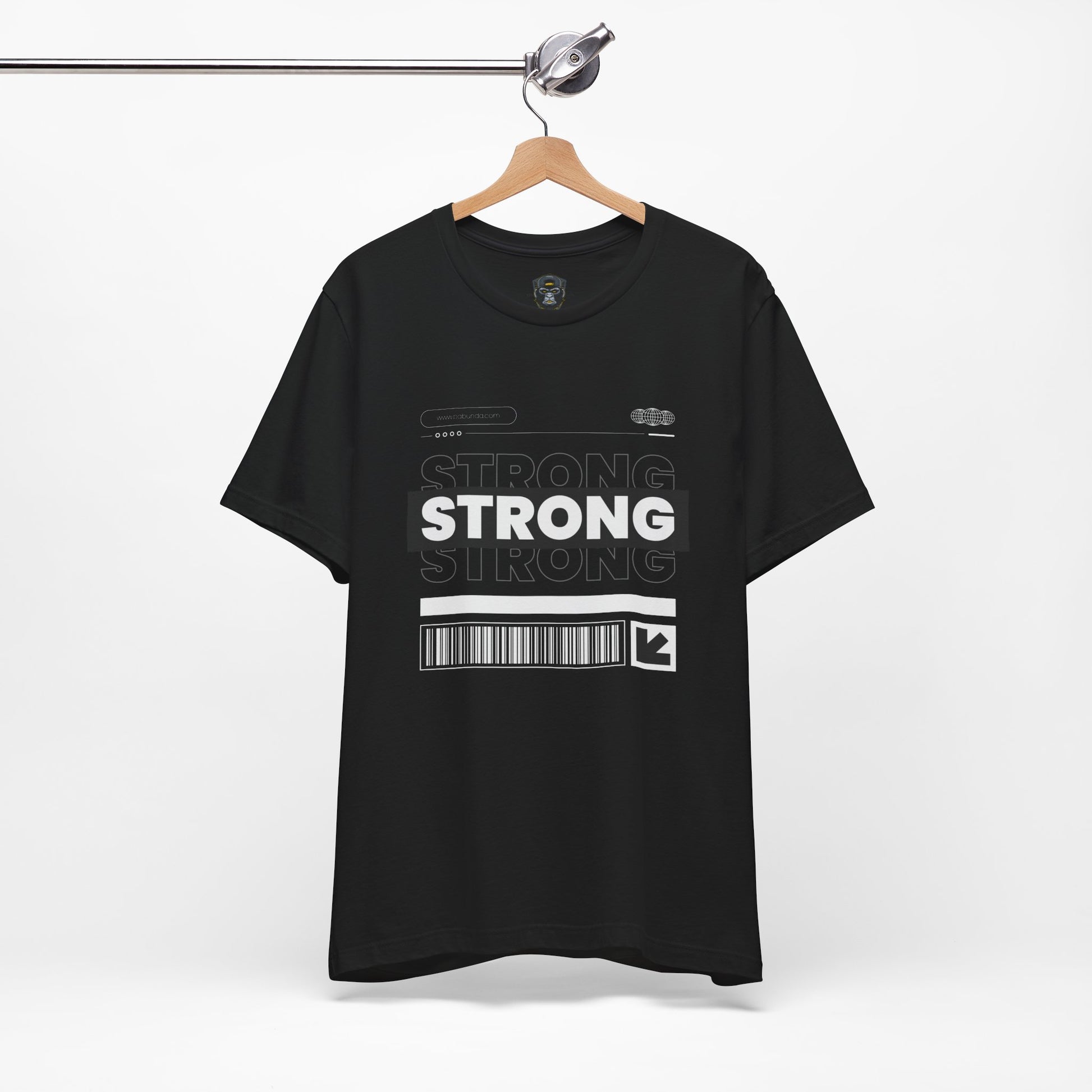 Stylish Motivational Tee for Fitness Lovers, Strong Message T-Shirt, Casual Wear