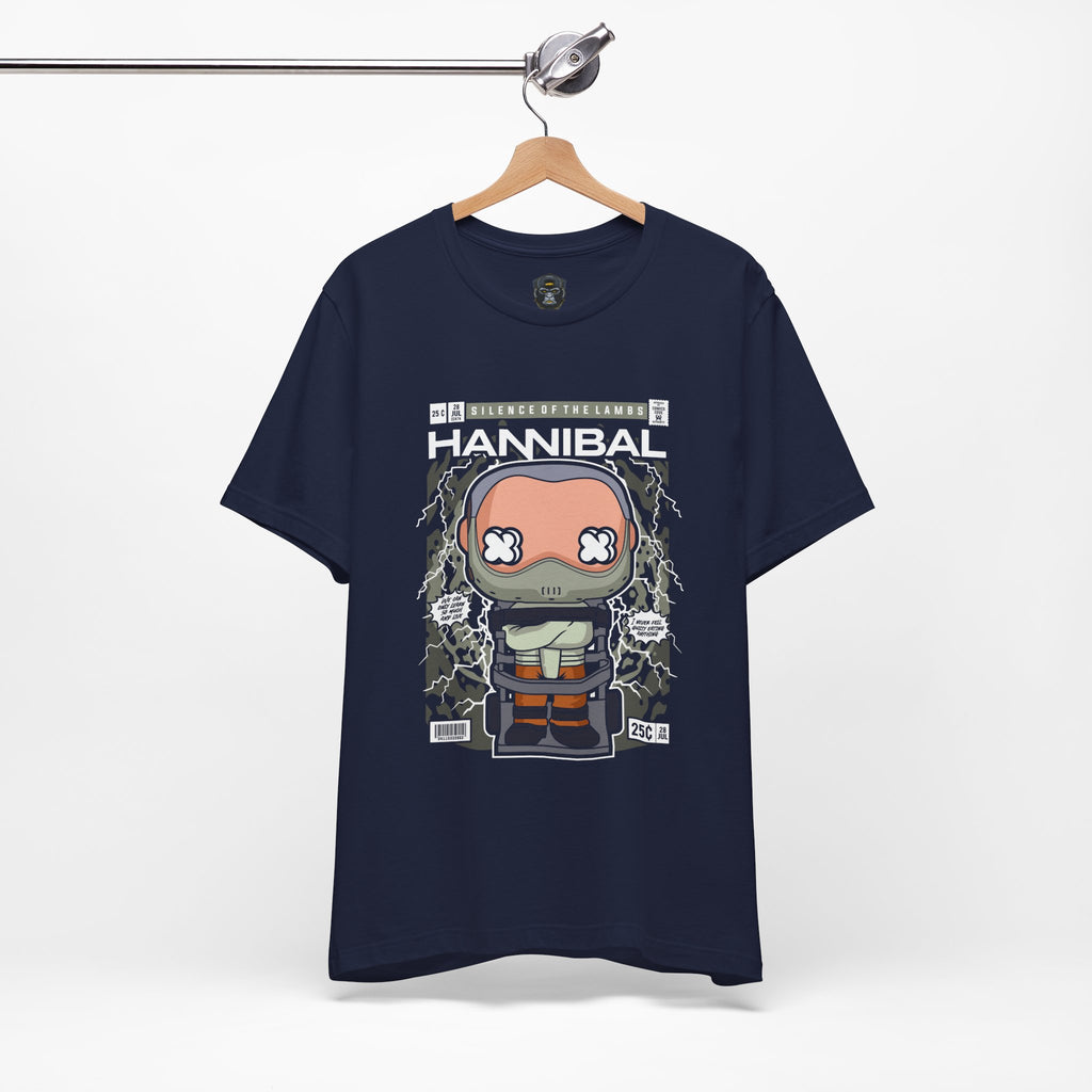Hannibal Inspired Unisex Tee, Geeky Fan Shirt, Gift for Horror Lovers, Casual Wear for Special Occasions